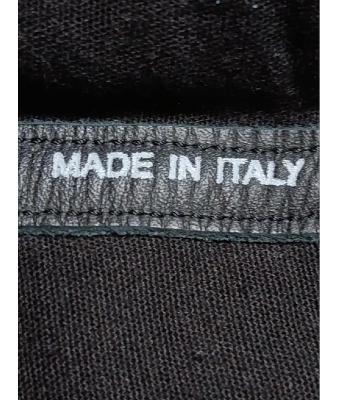 RICK OWENS Черные кожаные ботфорты, фото 9