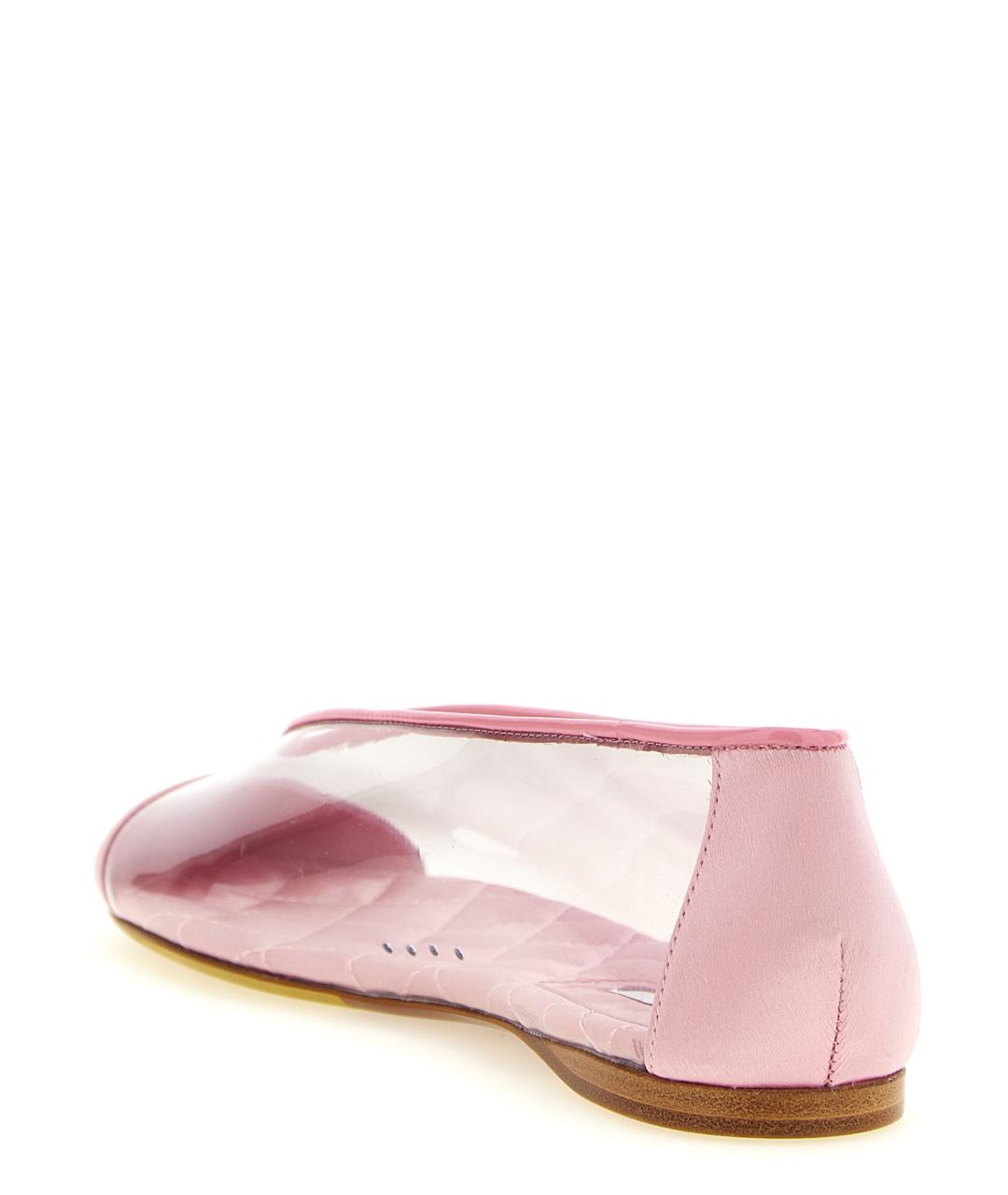 MOSCHINO Розовые балетки, фото 3