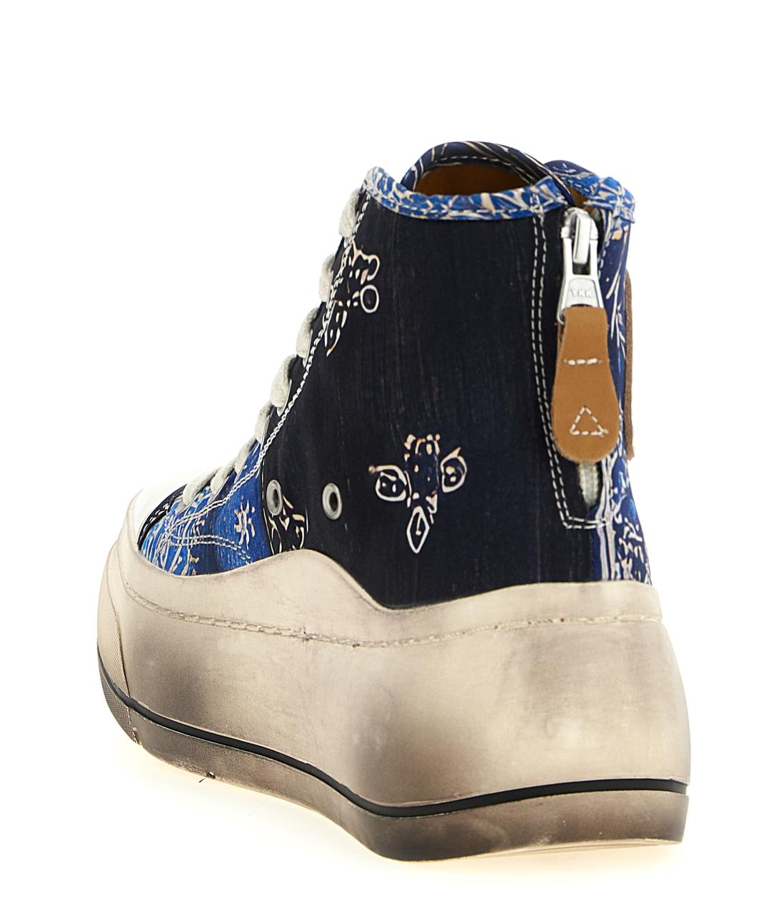 R13 Синие текстильные кеды, фото 3