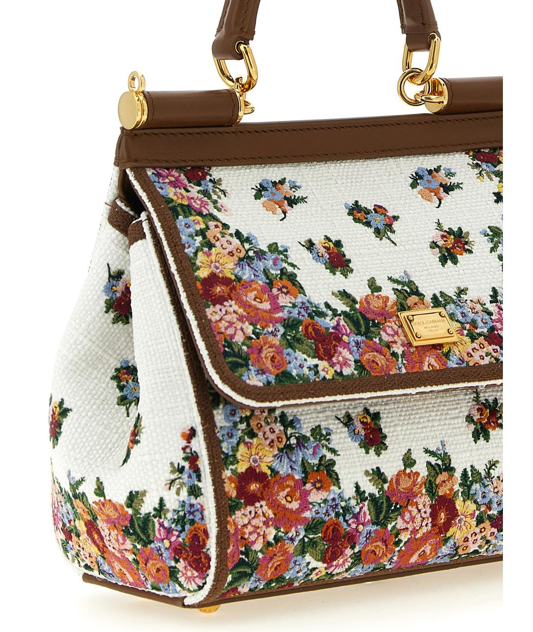 DOLCE&GABBANA Мульти жаккардовая сумка тоут, фото 2