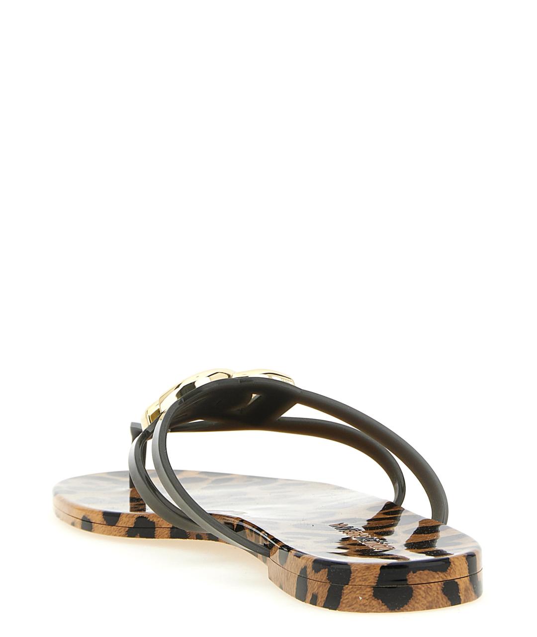 DOLCE&GABBANA Мульти резиновые шлепанцы, фото 3