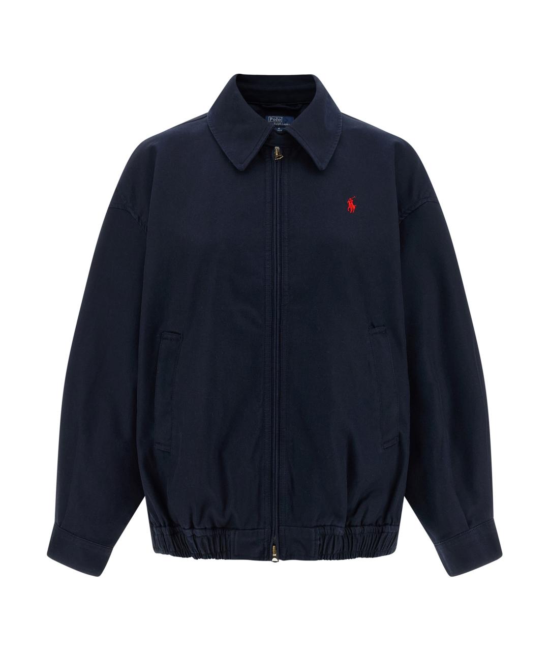 POLO RALPH LAUREN Темно-синяя хлопковая куртка, фото 1