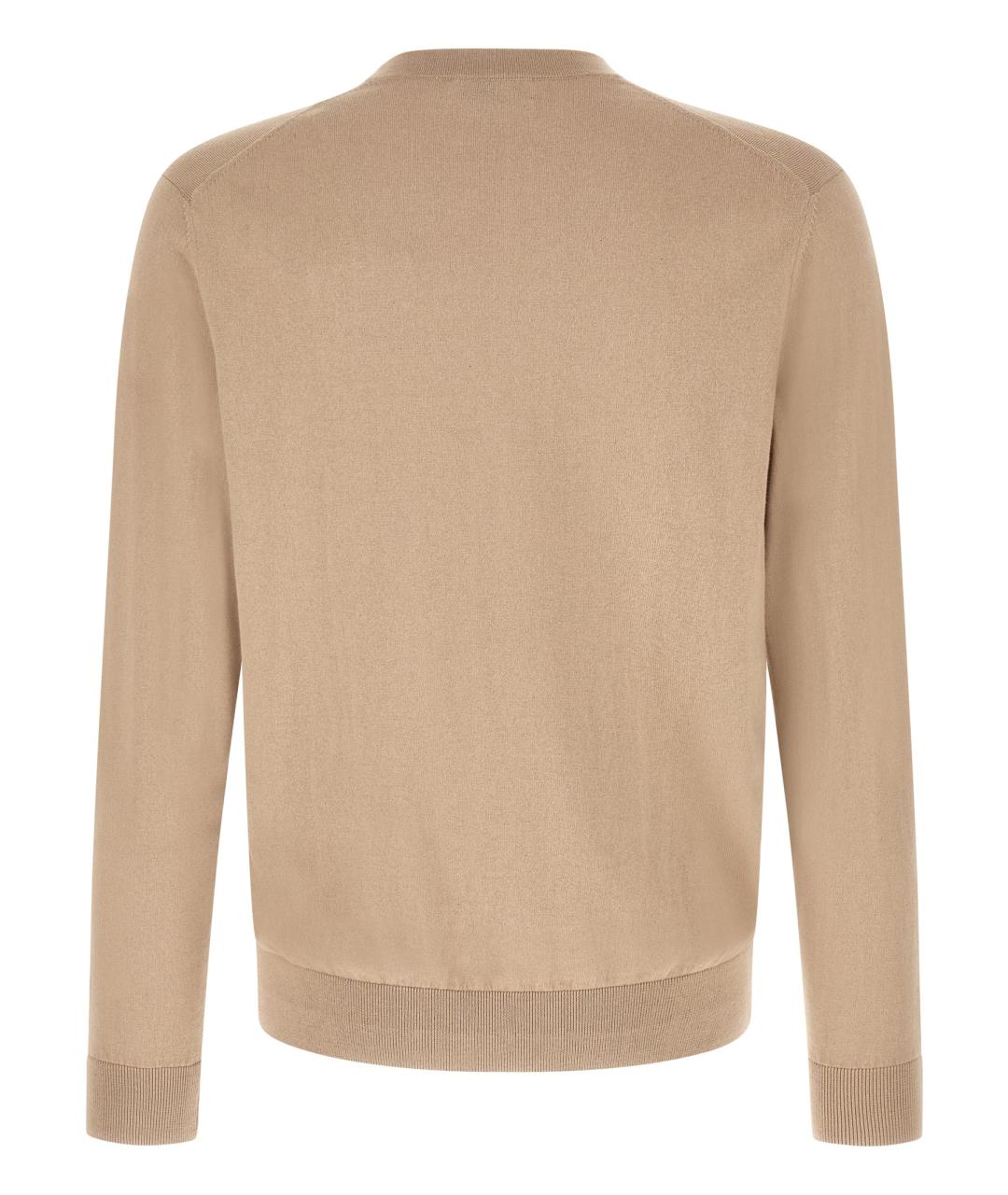 BALLANTYNE Бежевый хлопковый кардиган, фото 2