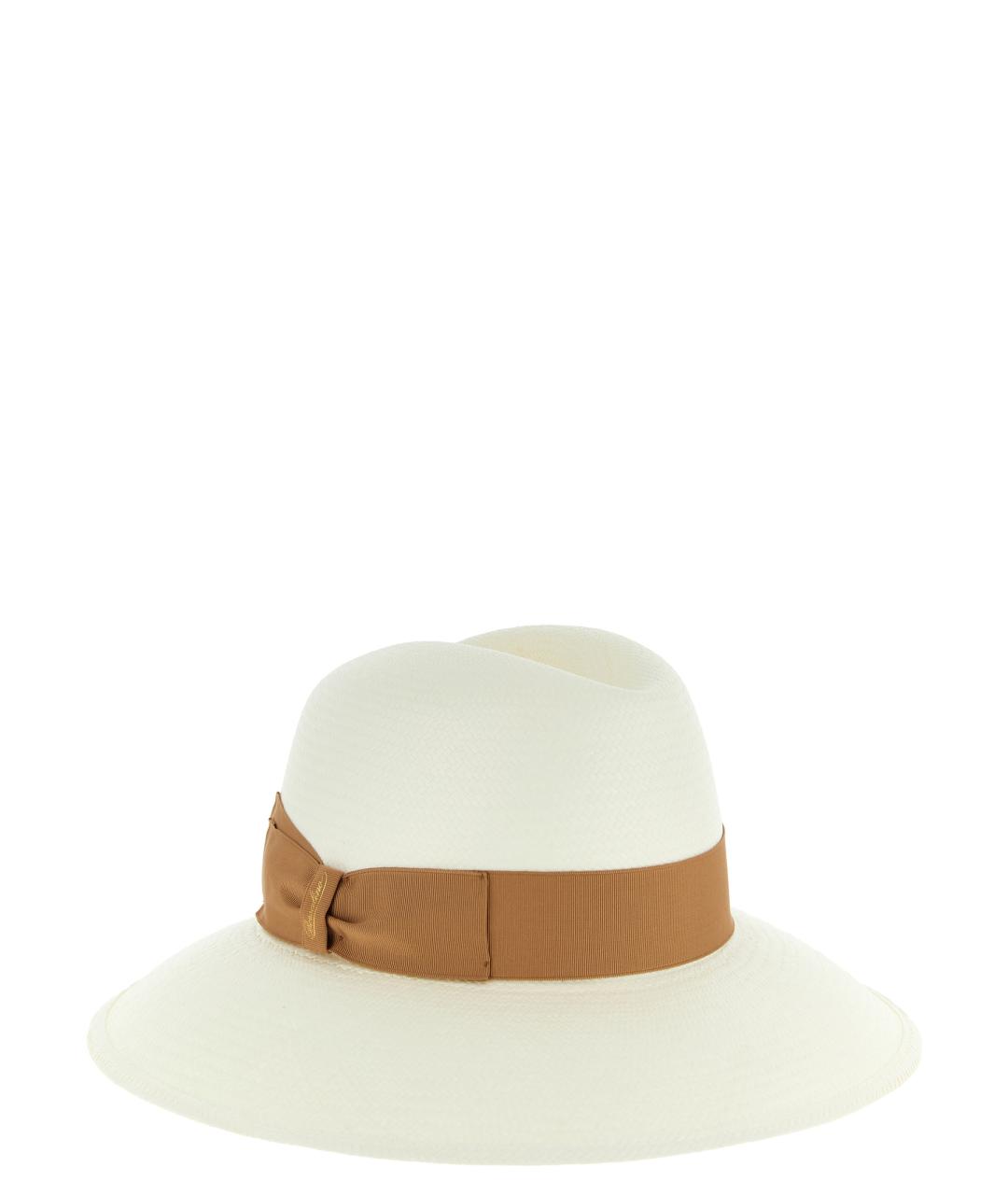 BORSALINO Белая шляпа, фото 2