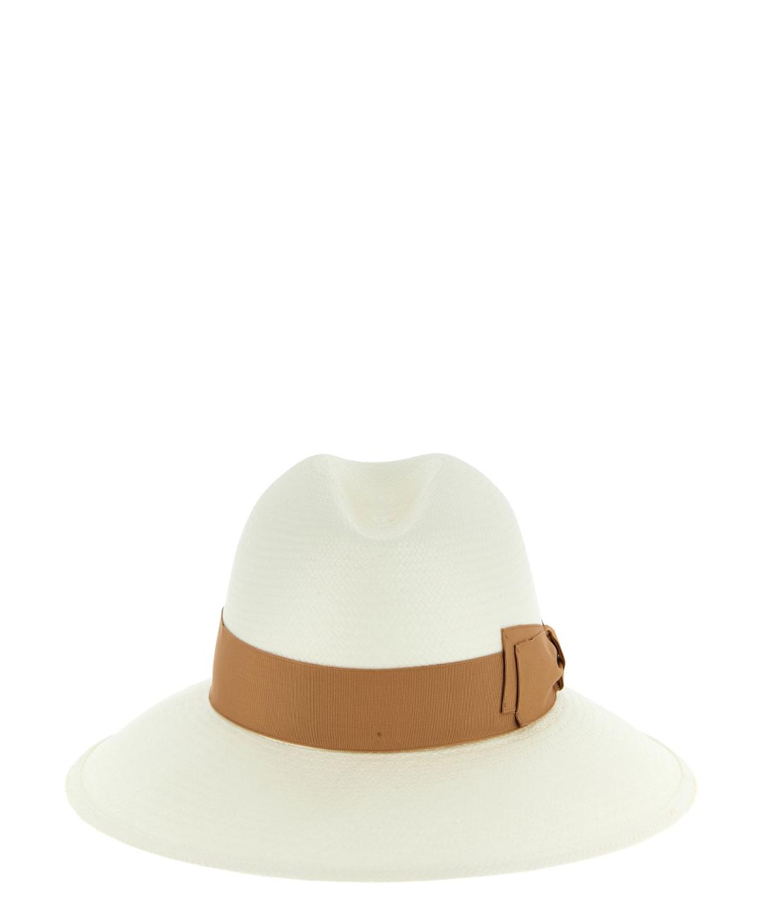 BORSALINO Белая шляпа, фото 3