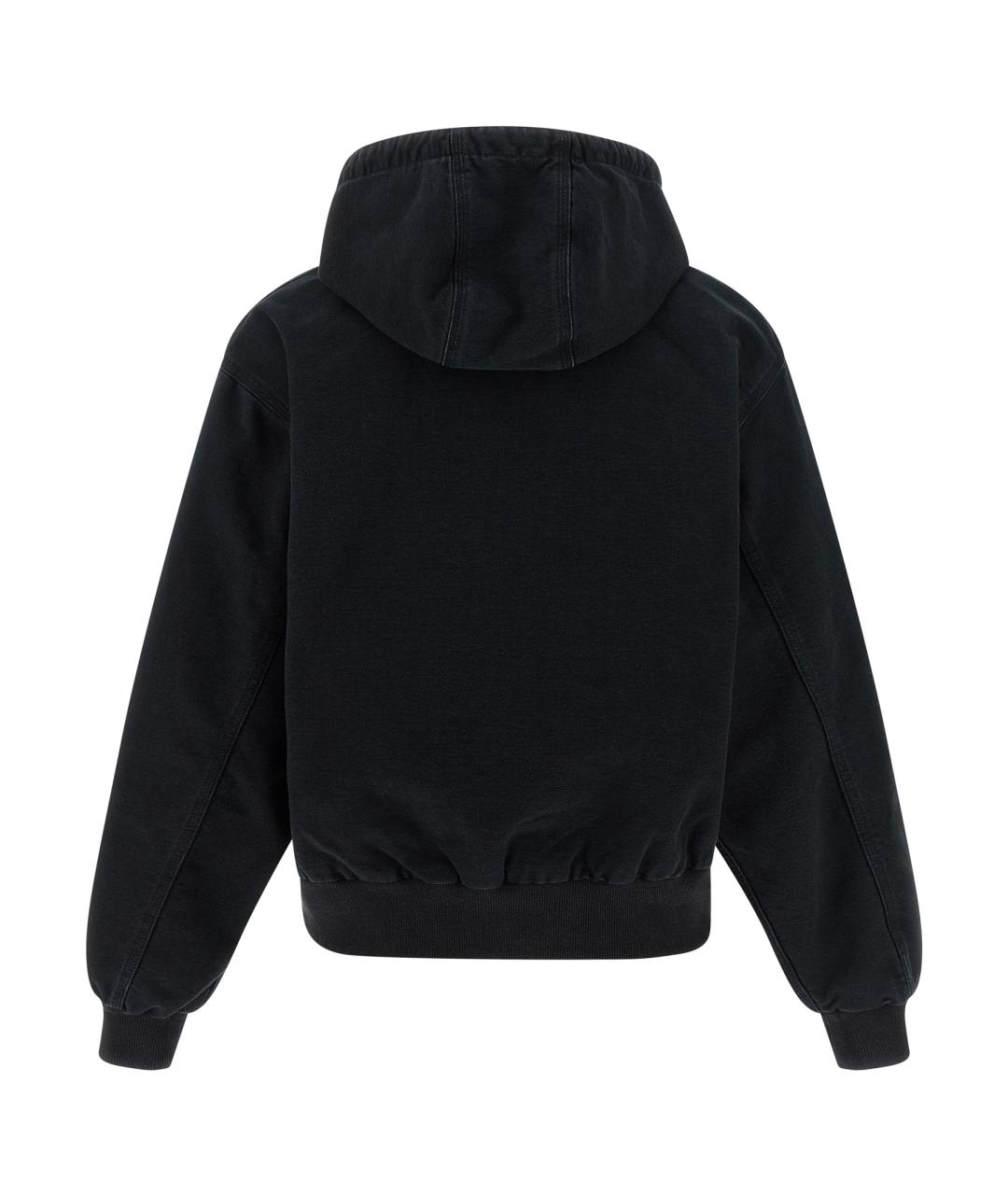 CARHARTT WIP Черная хлопковая куртка, фото 2