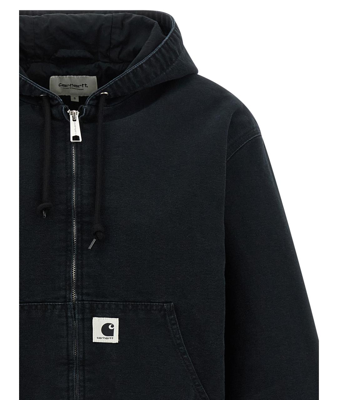 CARHARTT WIP Черная хлопковая куртка, фото 3