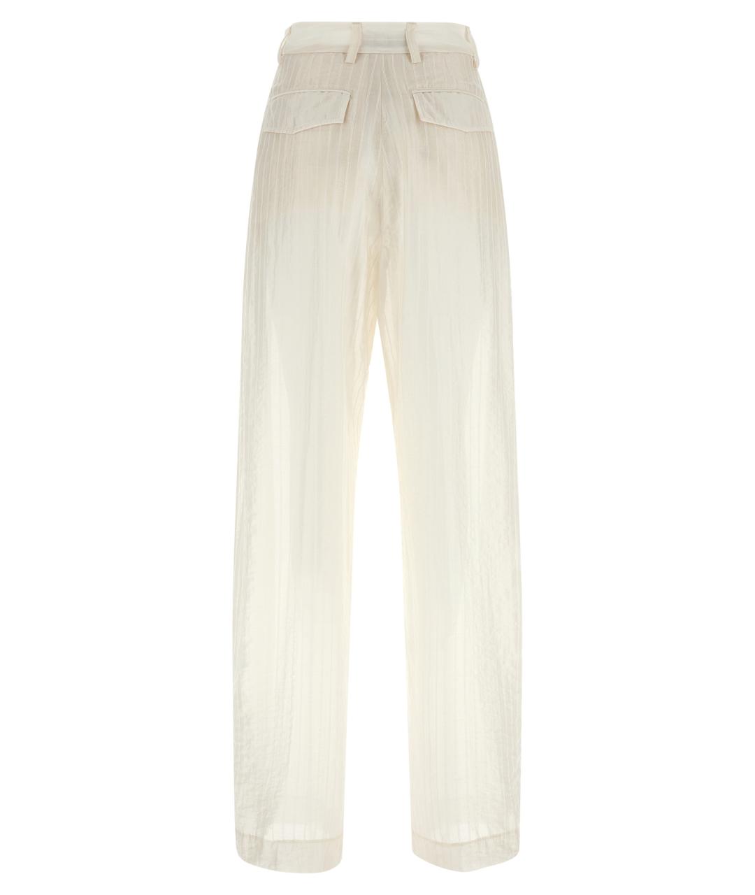 THELATEST Бежевые прямые брюки, фото 2