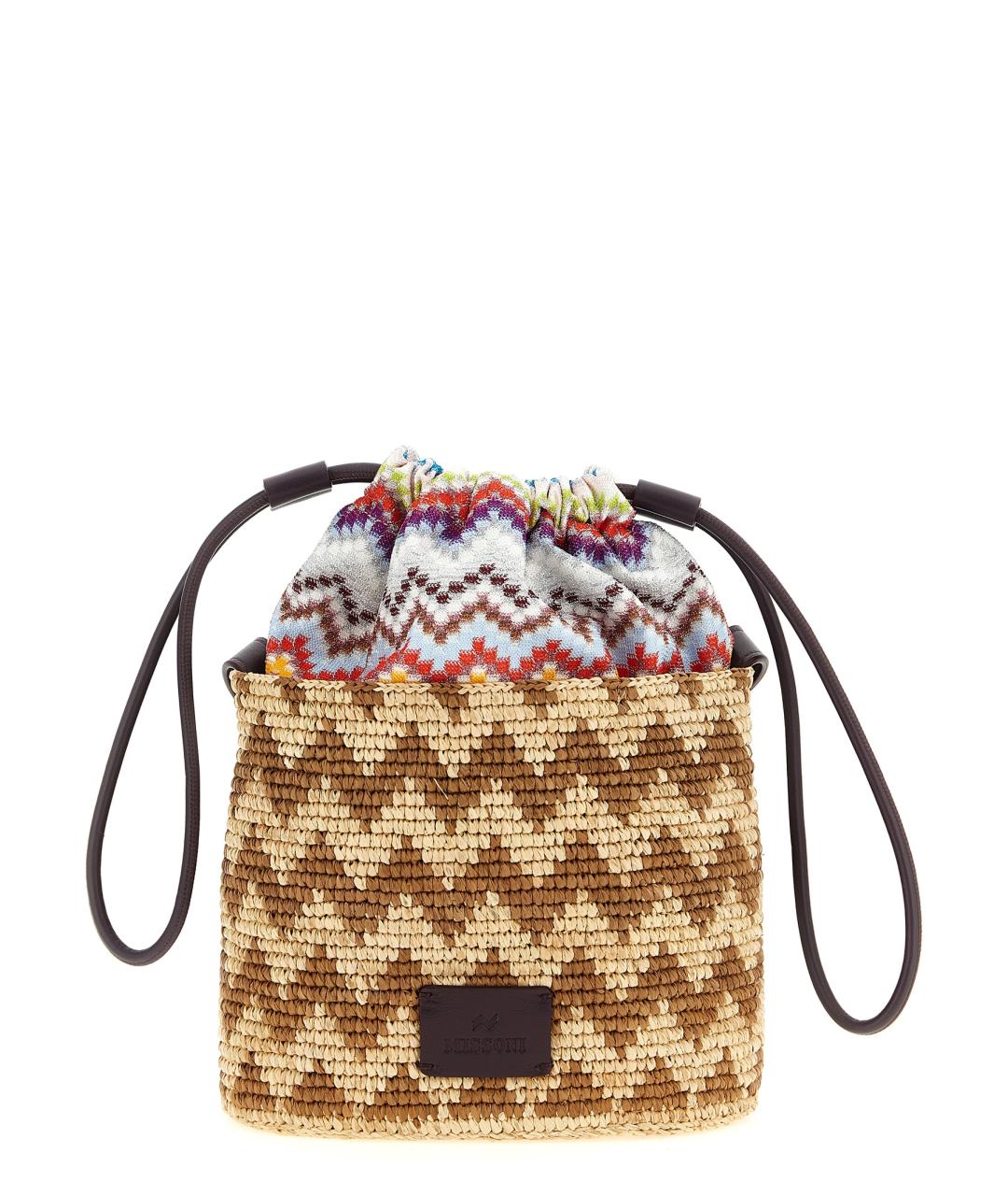 MISSONI Мульти пелетеная сумка через плечо, фото 1