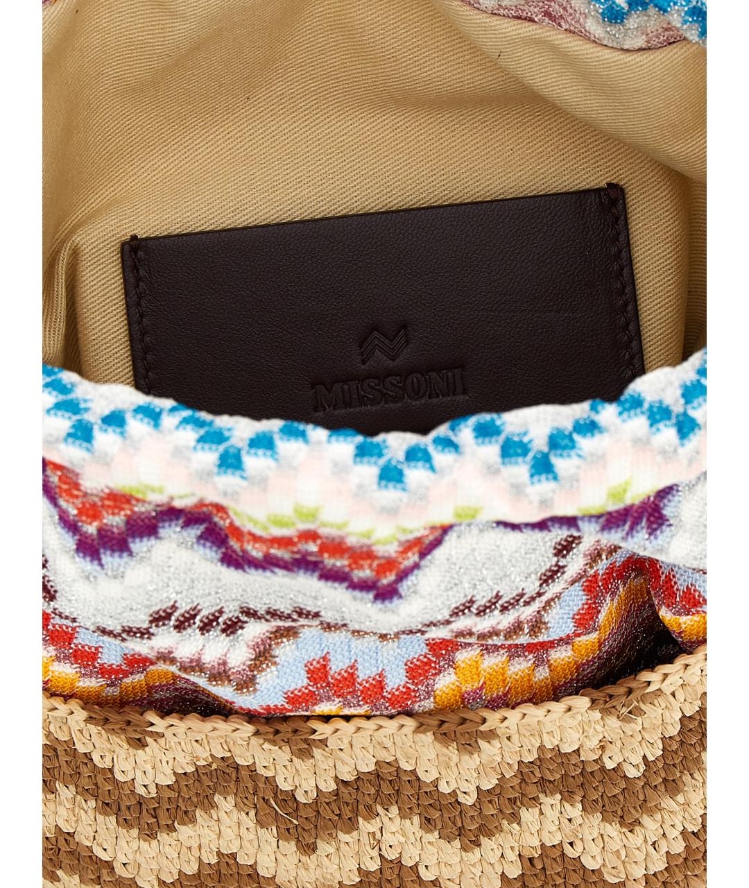 MISSONI Мульти пелетеная сумка через плечо, фото 4