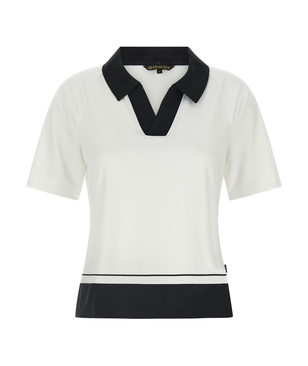Goldbergh Белая полиэстеровая футболка, фото 1