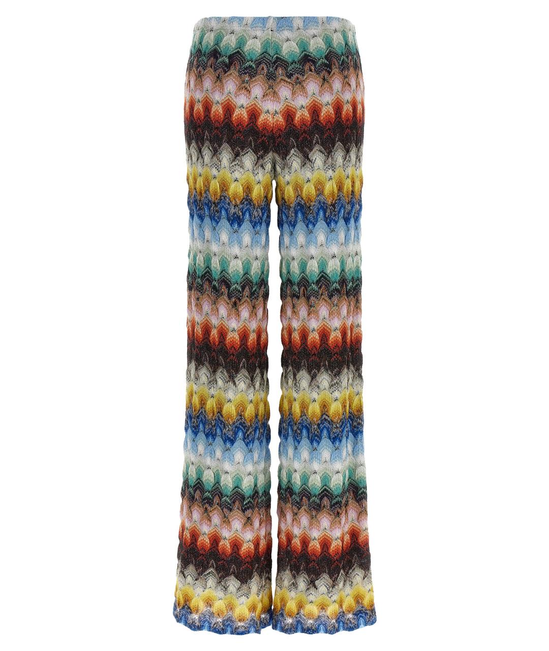 MISSONI Мульти вискозные прямые брюки, фото 2