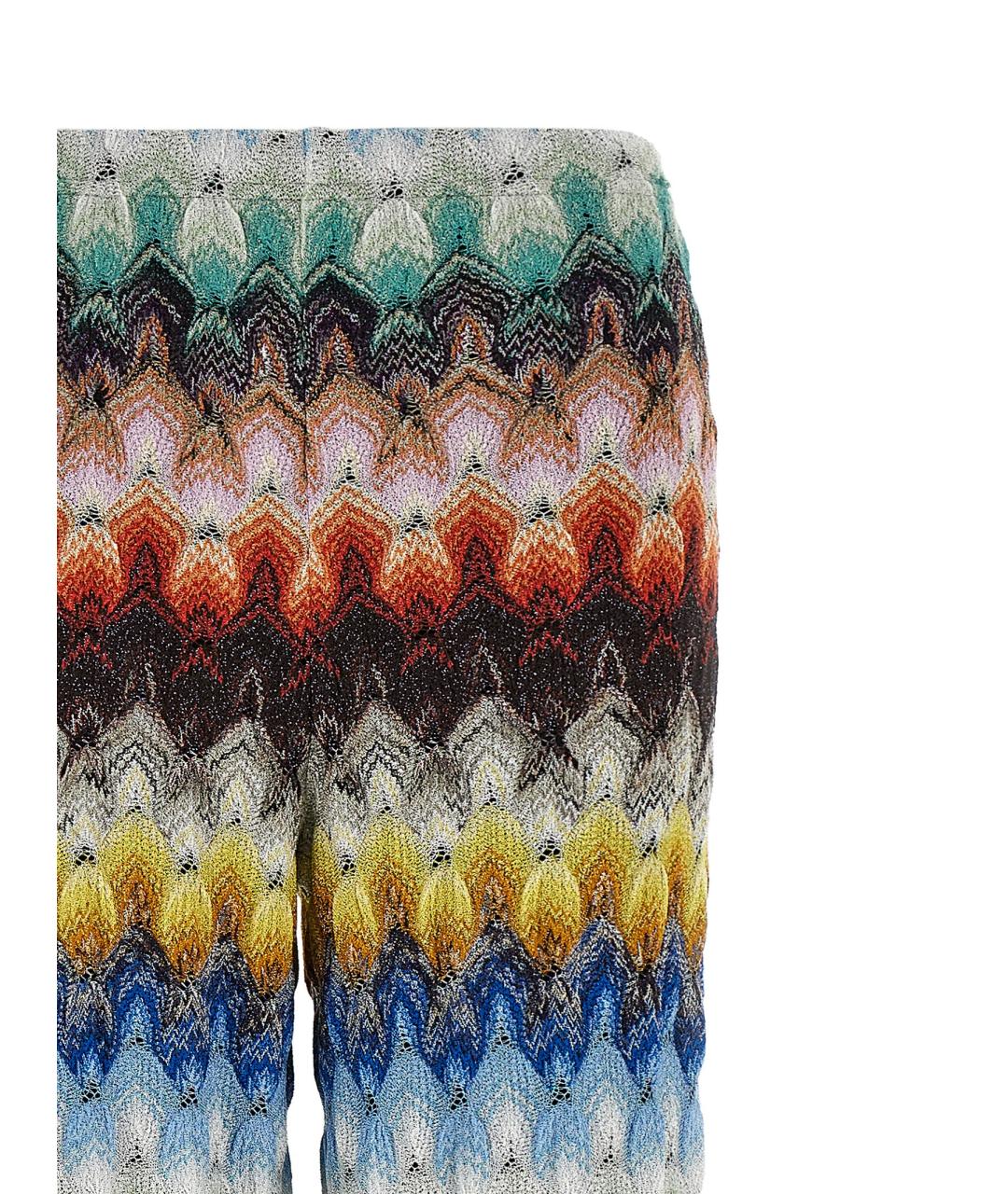 MISSONI Мульти вискозные прямые брюки, фото 3