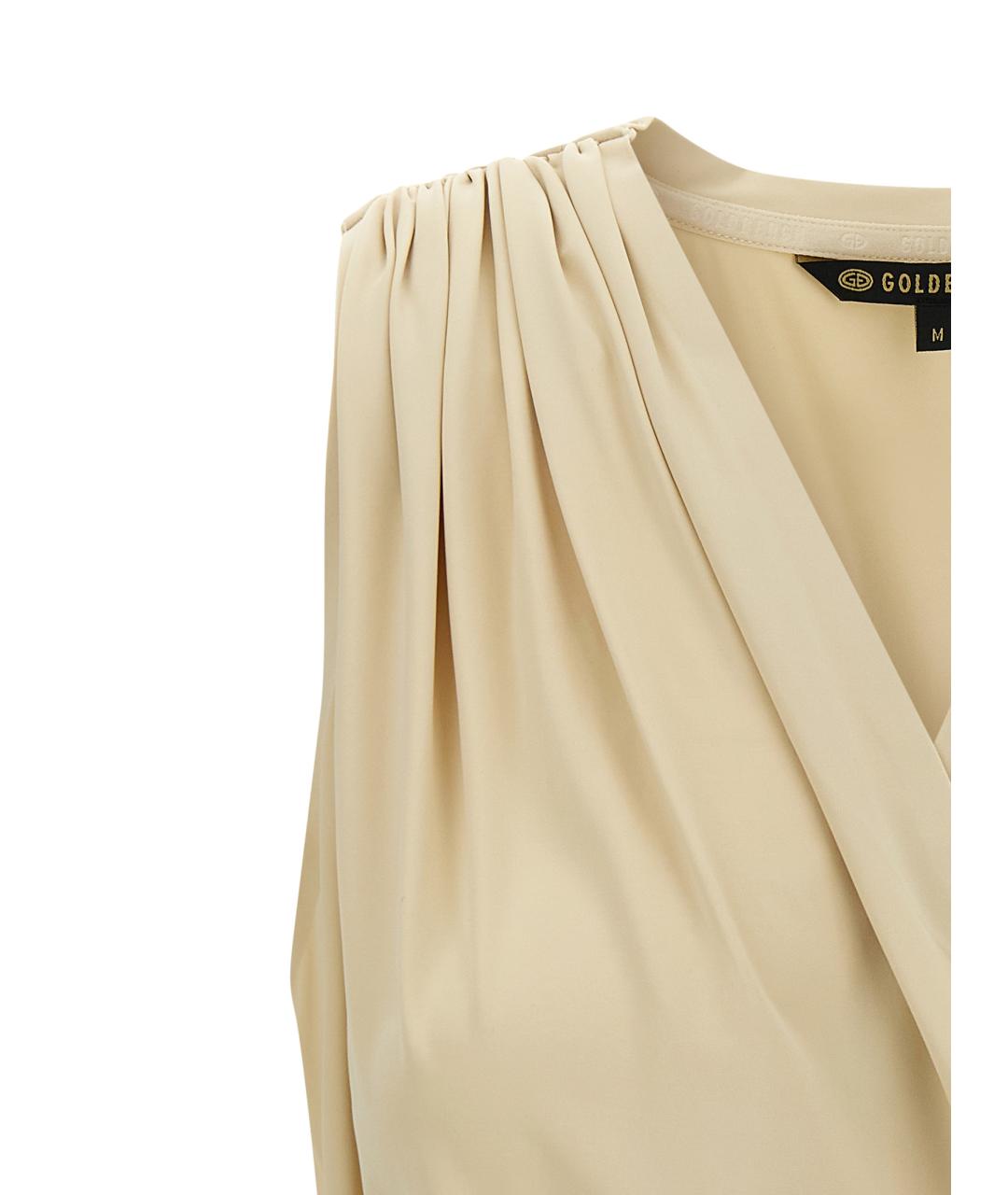 Goldbergh Бежевая полиамидовая майка, фото 3