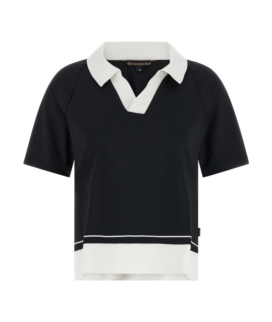 Goldbergh Черная полиэстеровая футболка, фото 1