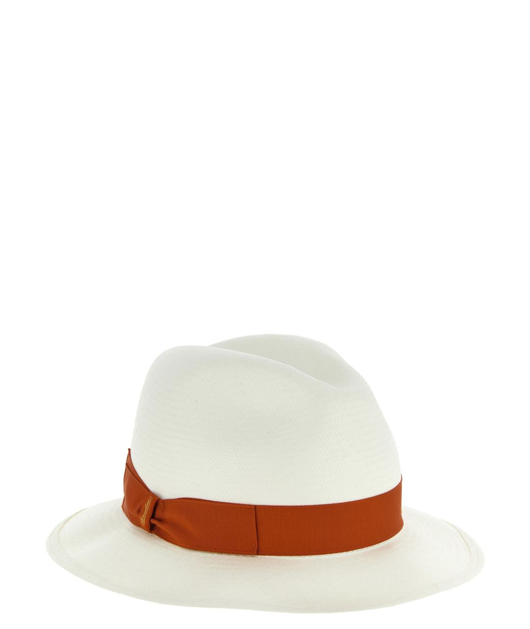 BORSALINO Белая шляпа, фото 2
