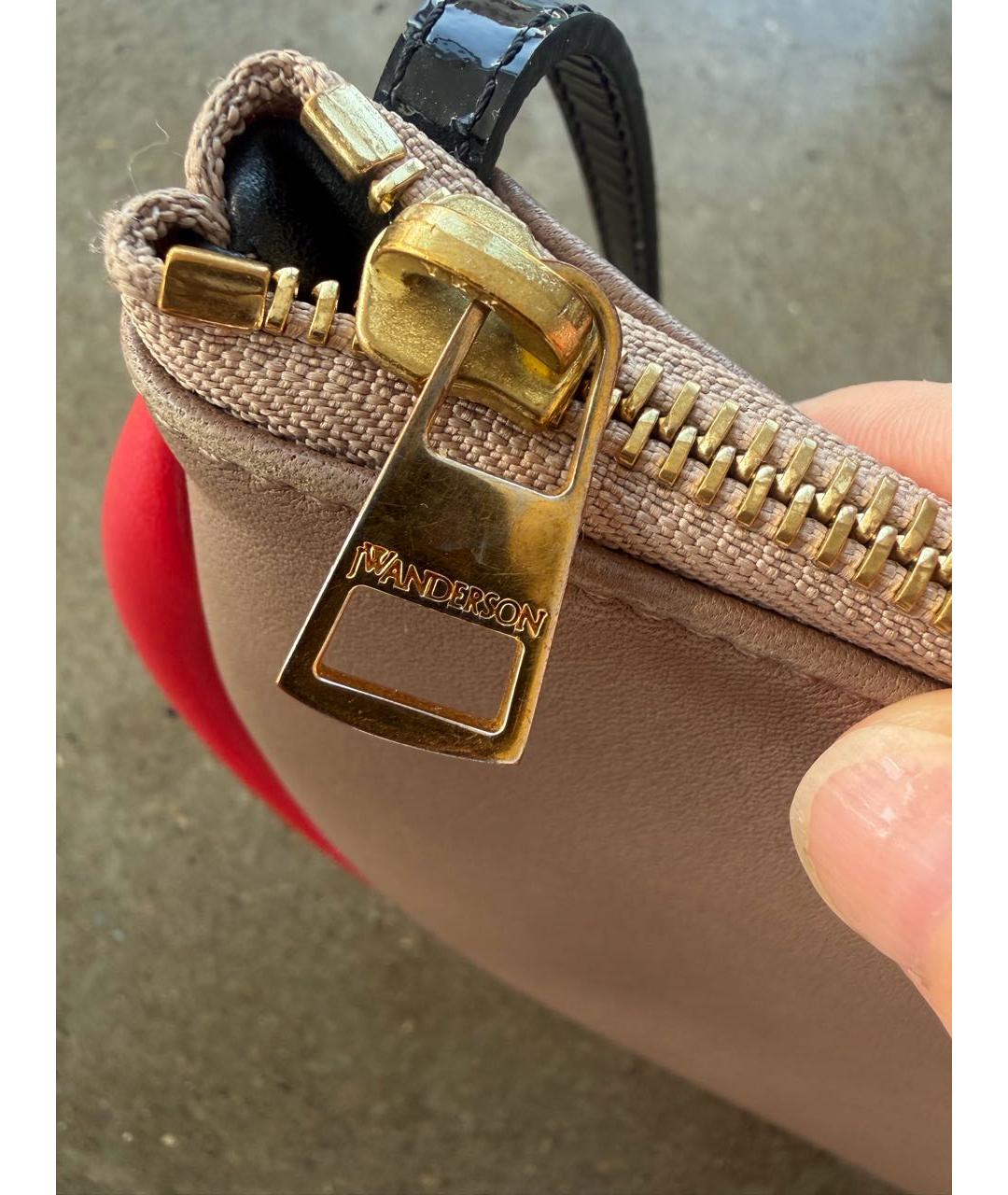 J.W.ANDERSON Мульти кожаная сумка с короткими ручками, фото 8