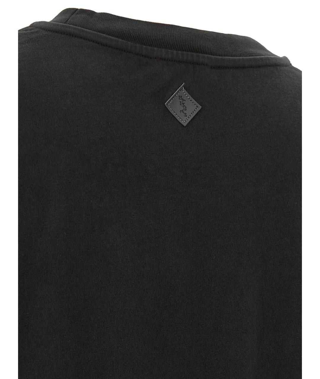 HAIKURE Черное хлопковое повседневное платье, фото 4