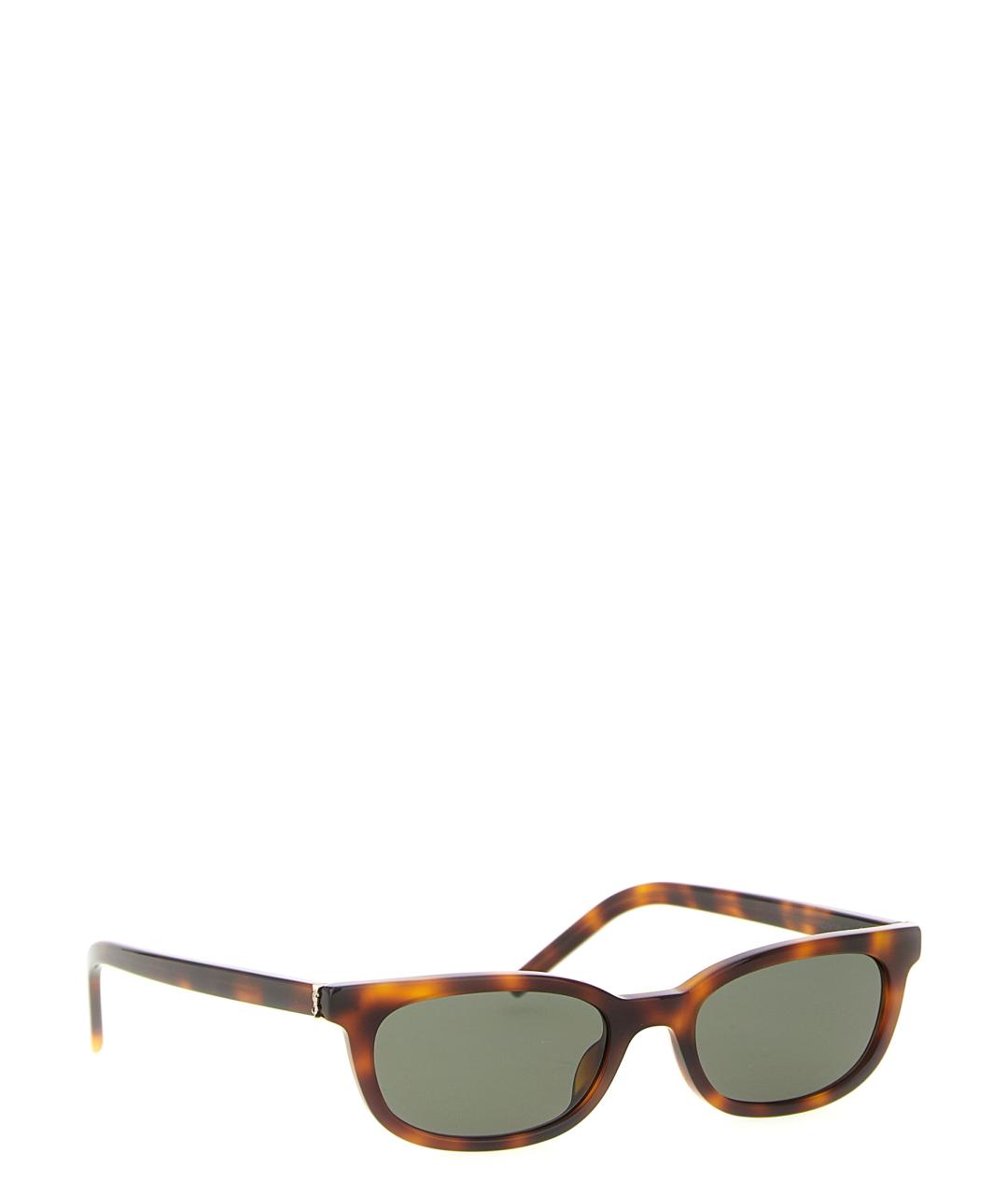 SAINT LAURENT Мульти пластиковые солнцезащитные очки, фото 1