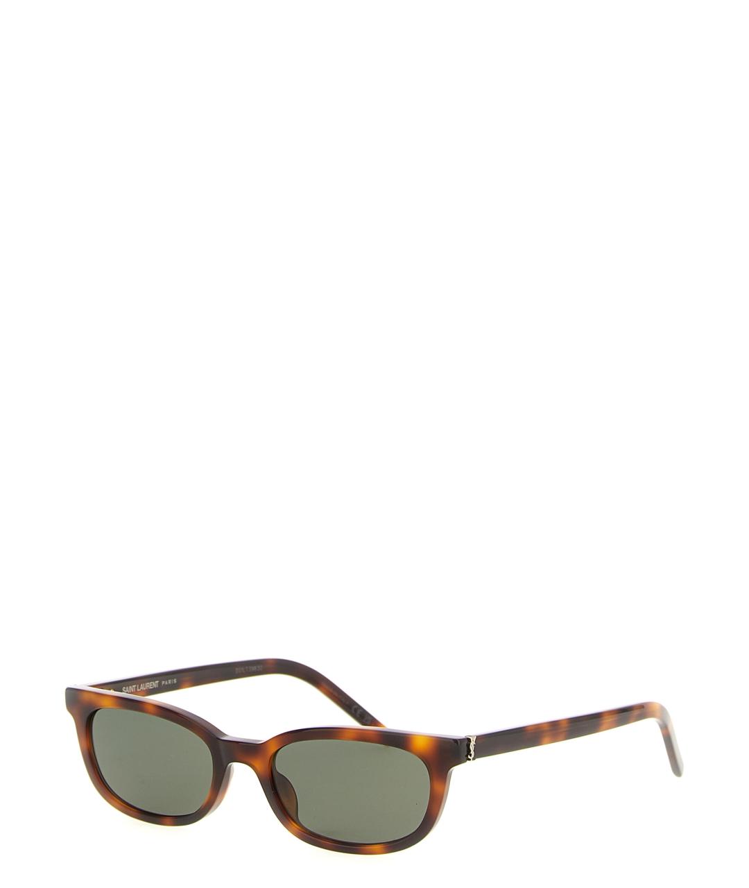 SAINT LAURENT Мульти пластиковые солнцезащитные очки, фото 3