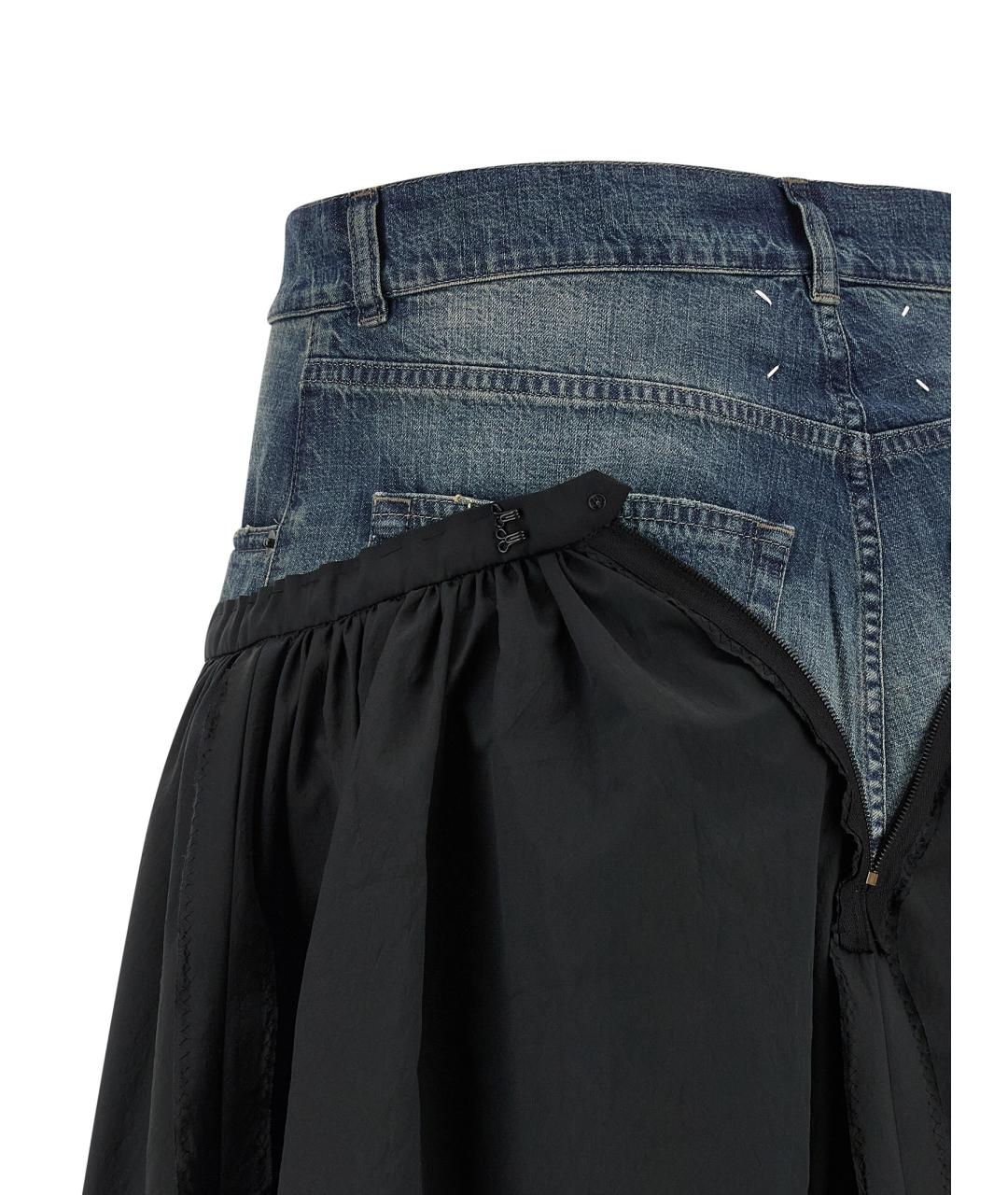 MAISON MARGIELA Мульти полиэстеровая юбка миди, фото 4