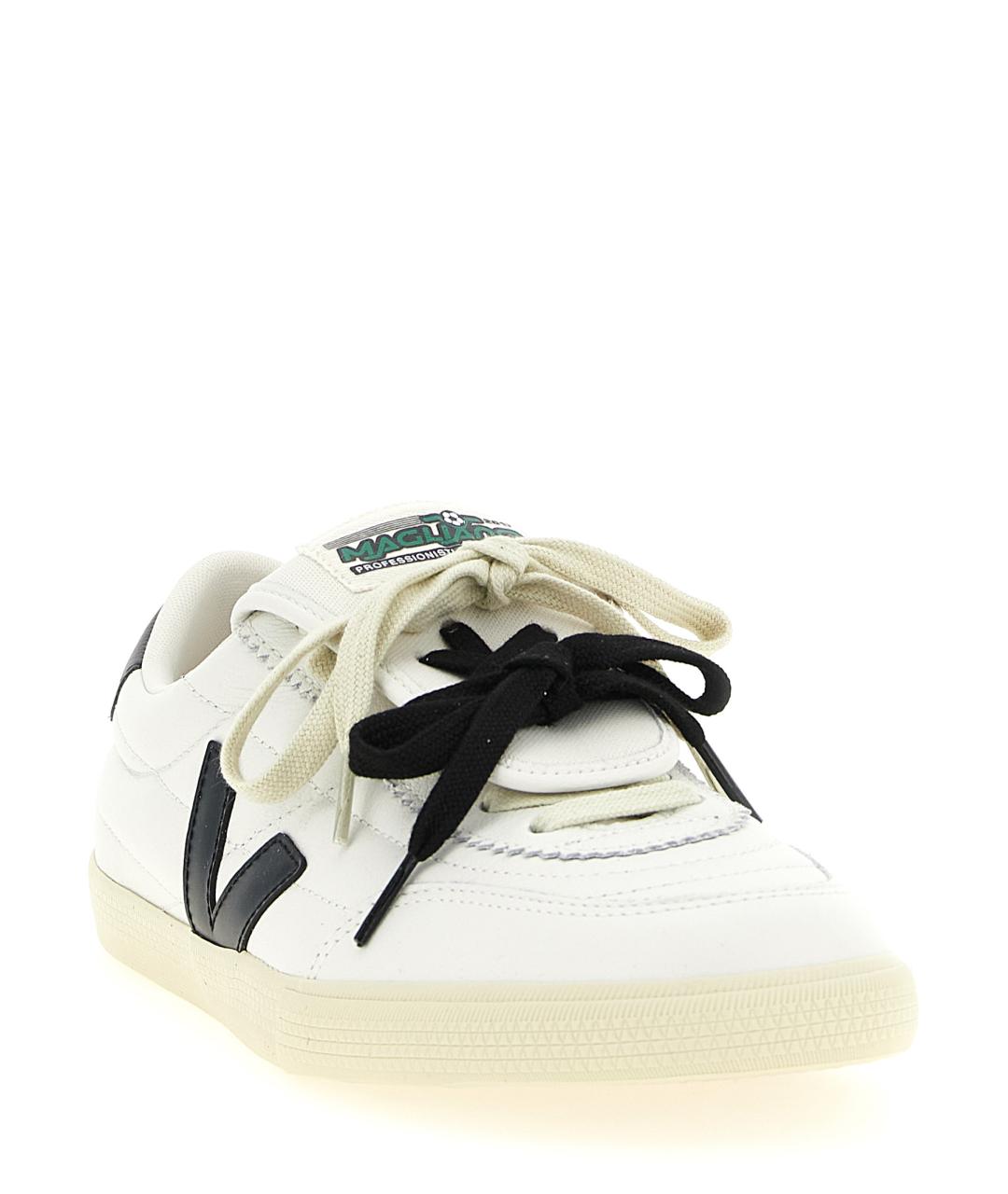 VEJA Белые кожаные низкие кроссовки / кеды, фото 2