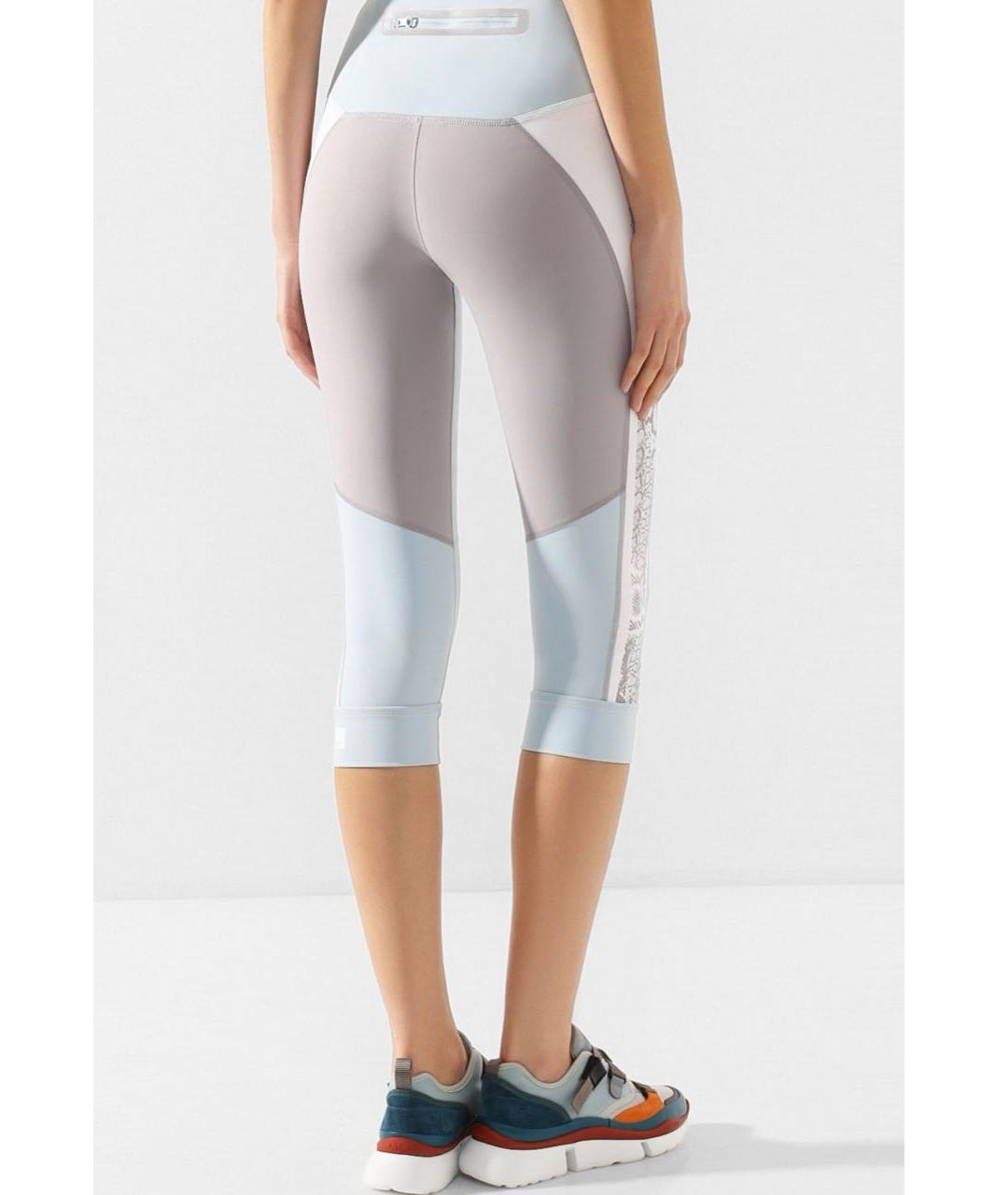 ADIDAS BY STELLA MCCARTNEY Голубые полиамидовые спортивные брюки и шорты, фото 6