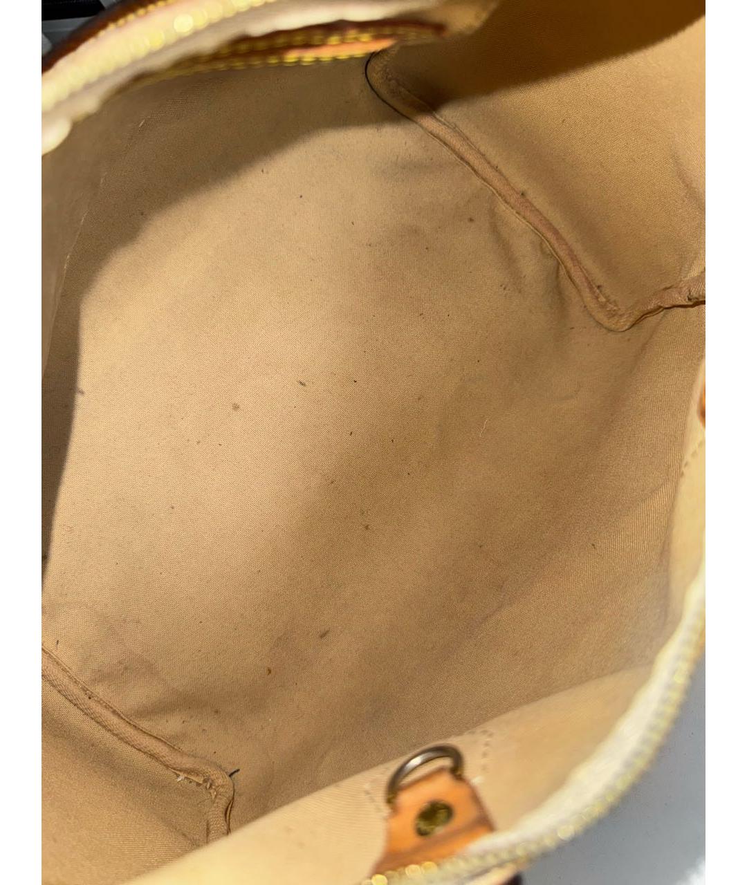 LOUIS VUITTON Белая сумка с короткими ручками, фото 6