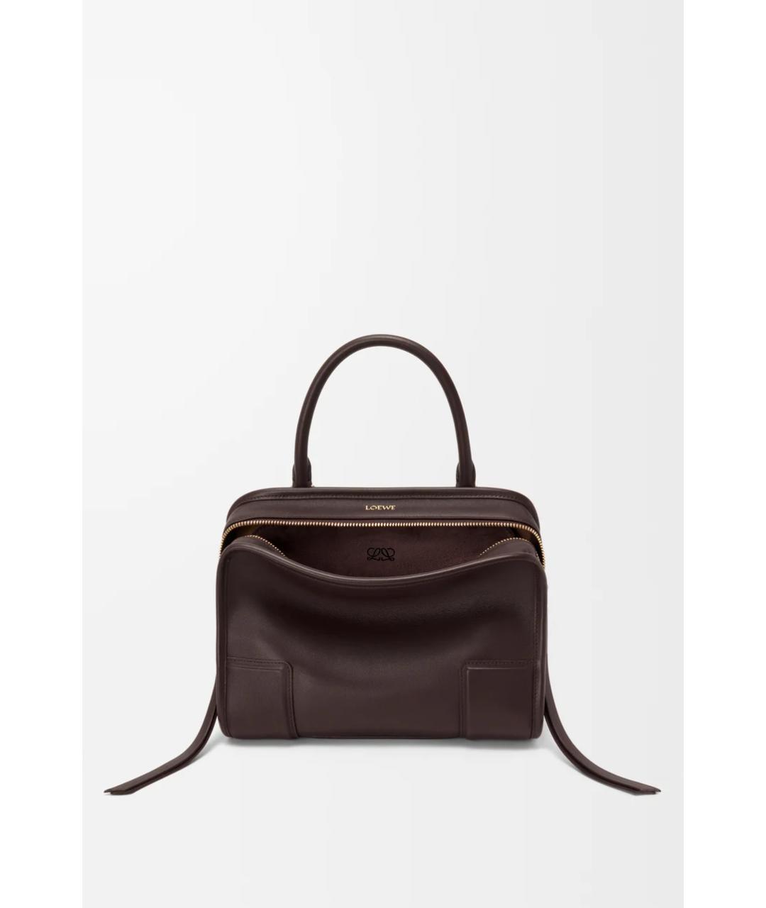 LOEWE Черная кожаная сумка через плечо, фото 5