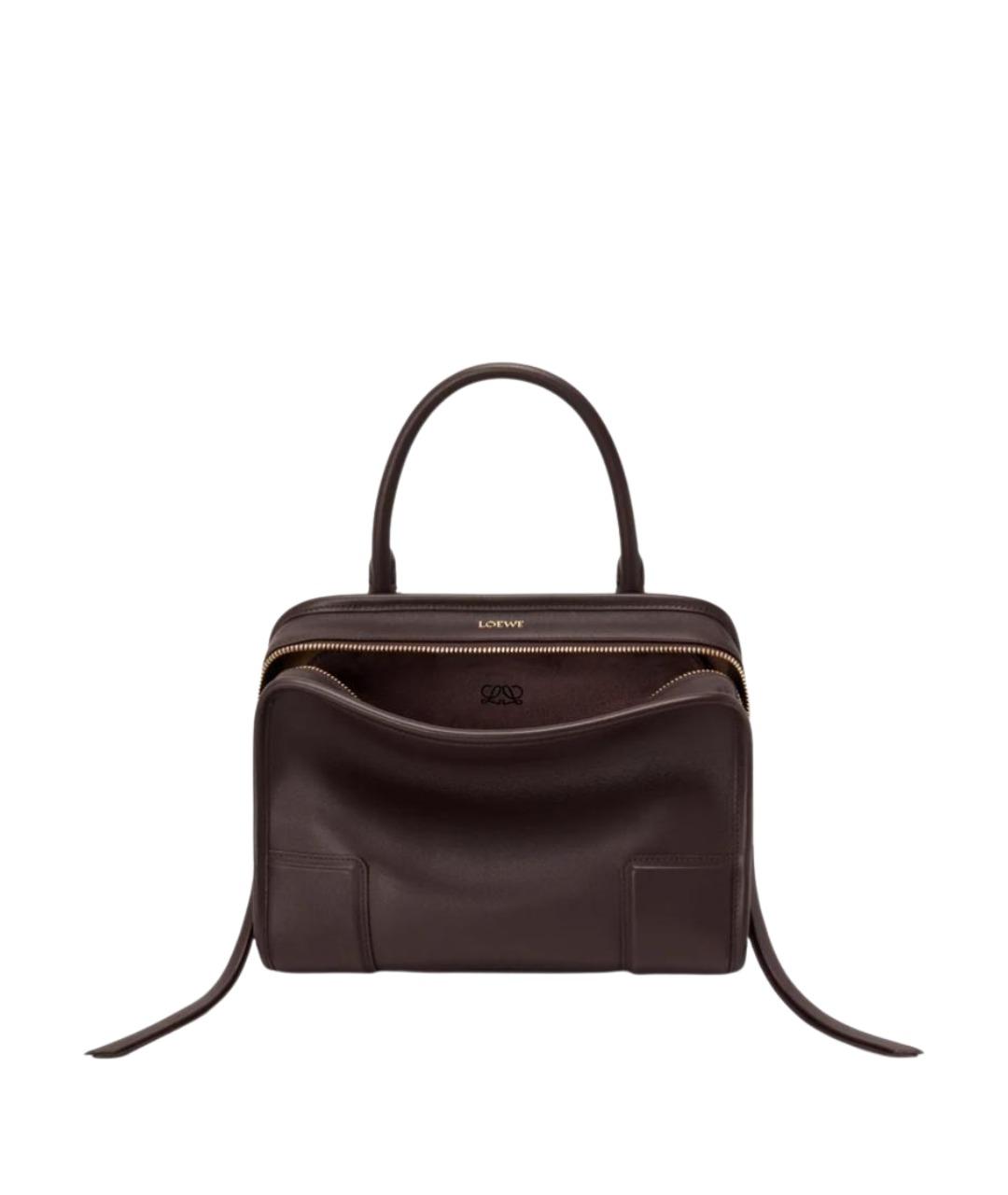 LOEWE Черная кожаная сумка через плечо, фото 1