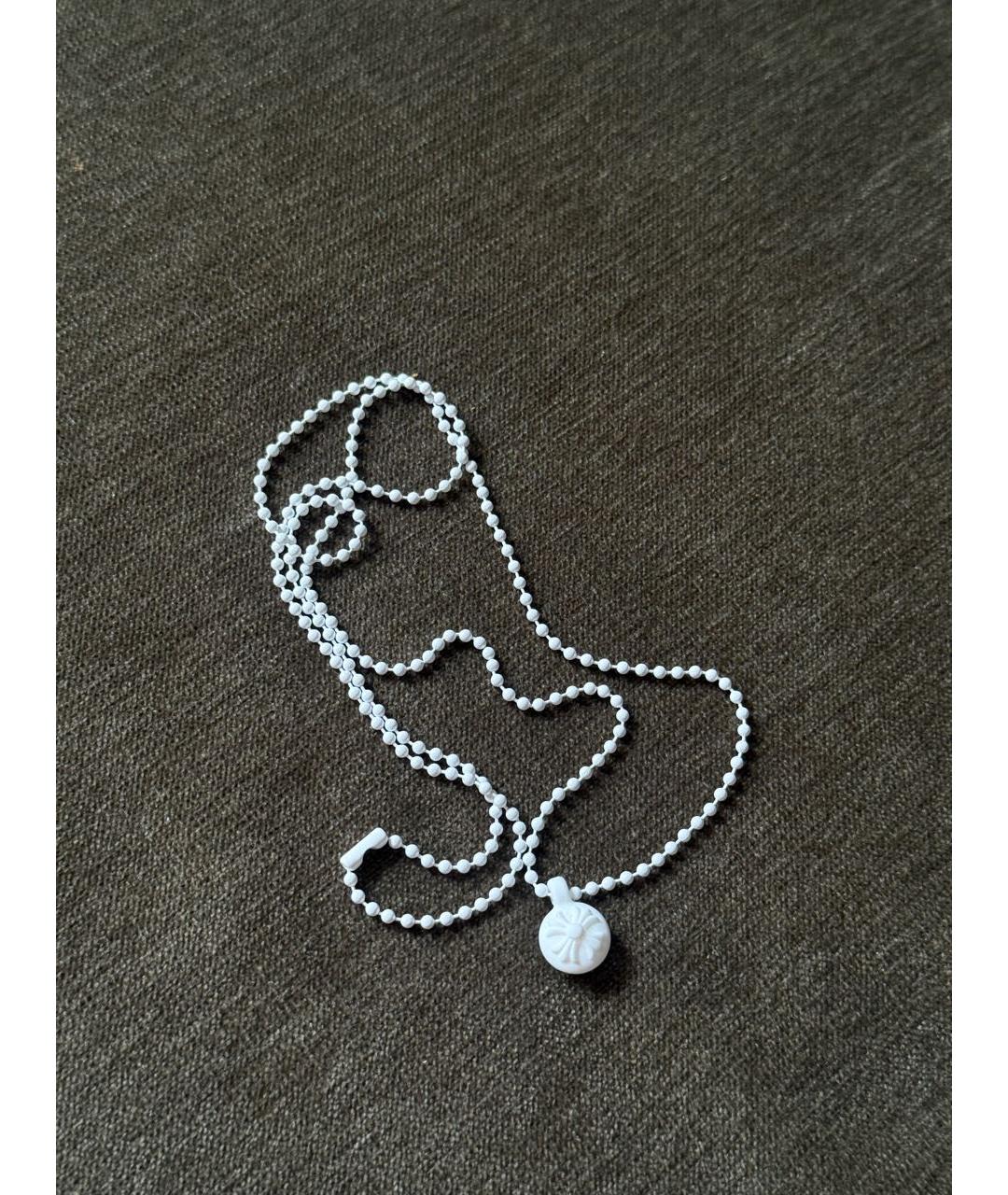 CHROME HEARTS Белая цепочка/подвеска, фото 2