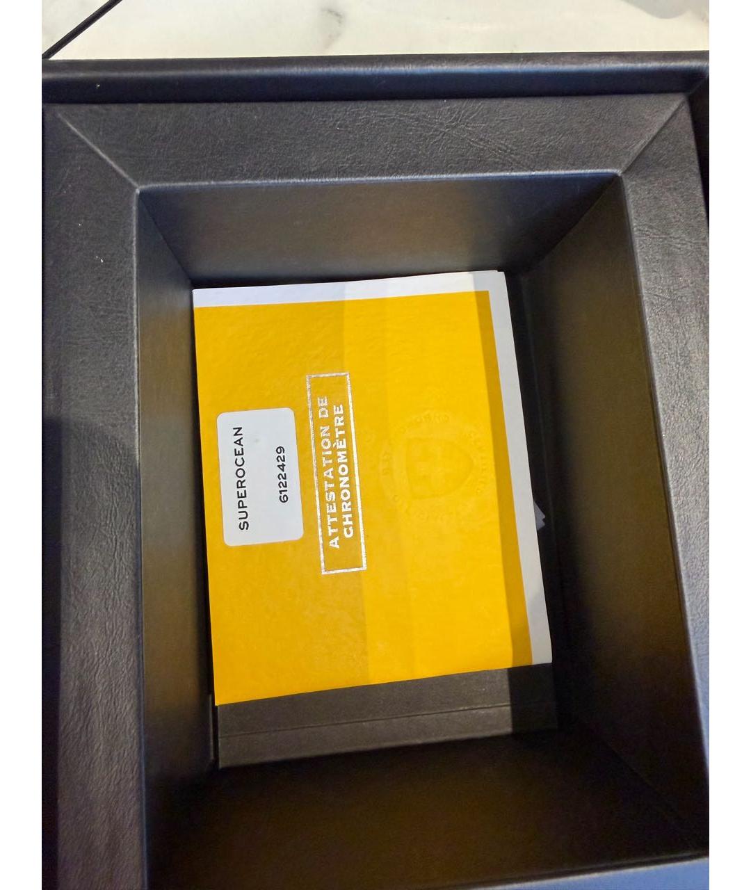 BREITLING Белые металлические часы, фото 7