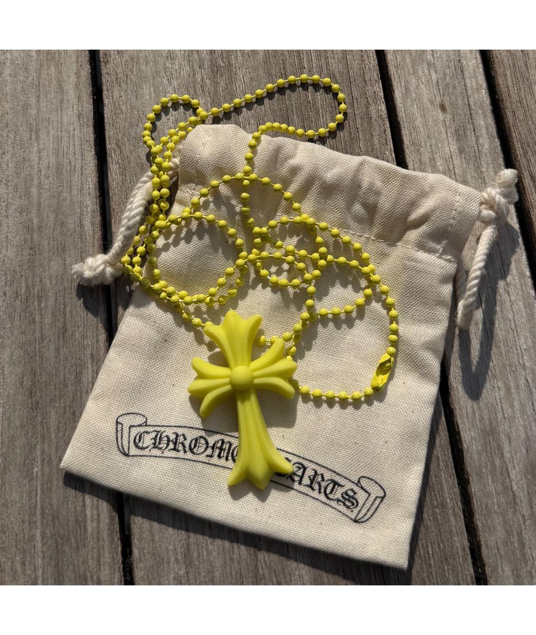 CHROME HEARTS Желтая цепочка/подвеска, фото 2