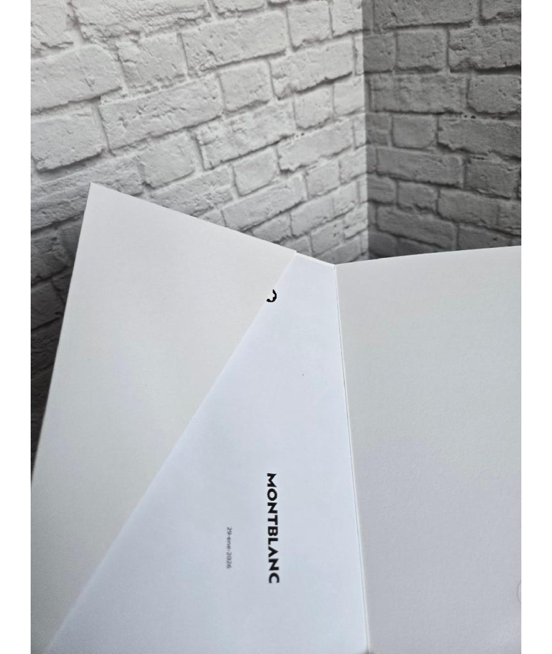 MONTBLANC Черная кожаная сумка на плечо, фото 6