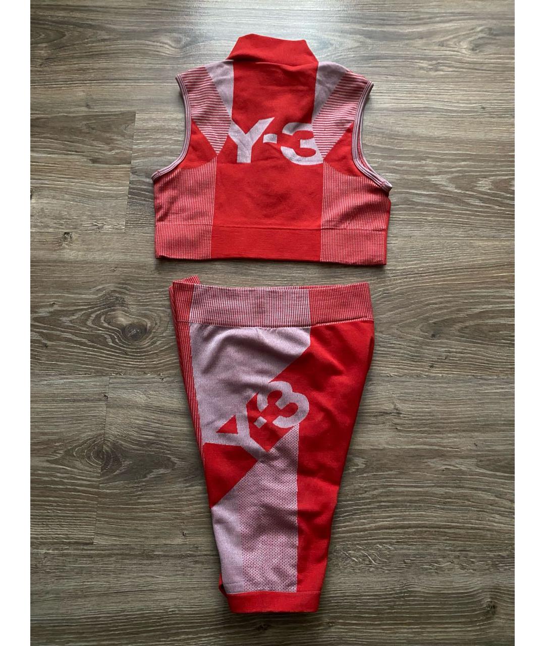 Y-3 Красный спортивные костюмы, фото 5