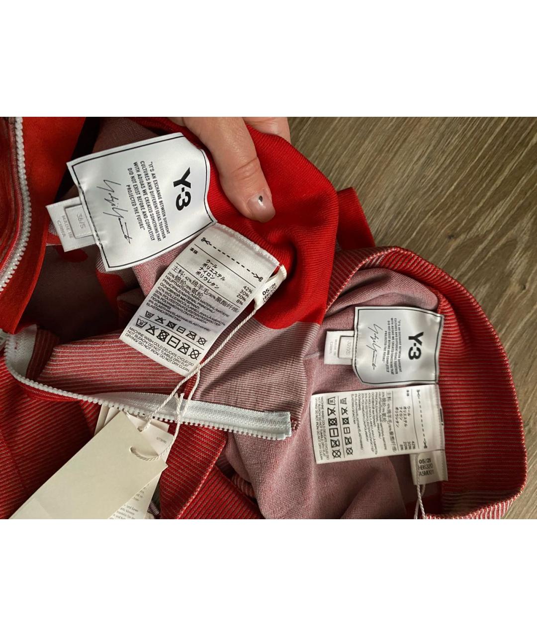 Y-3 Красный спортивные костюмы, фото 6