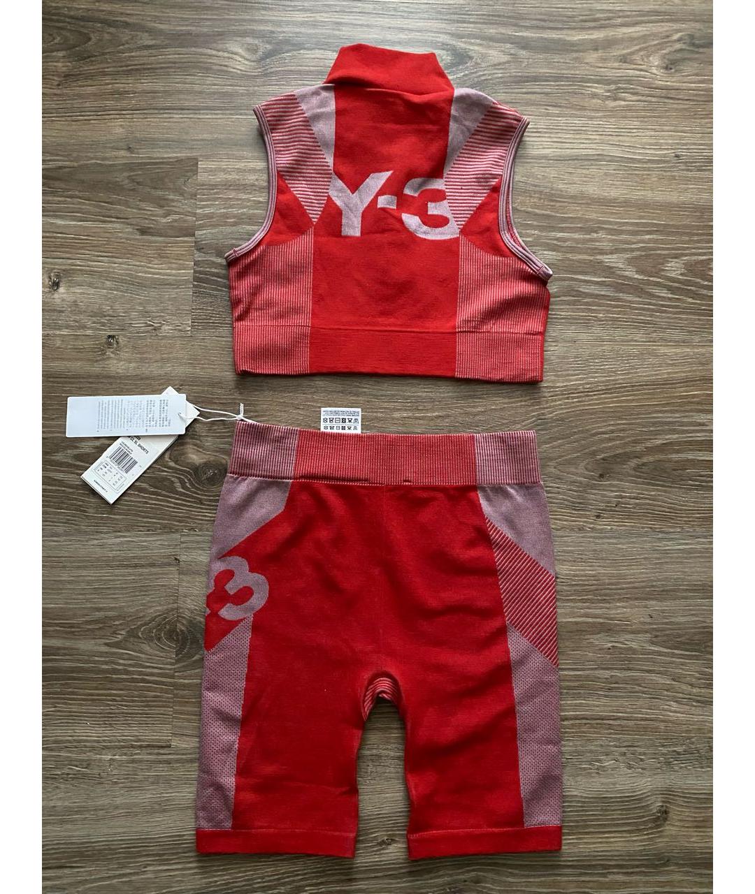 Y-3 Красный спортивные костюмы, фото 4