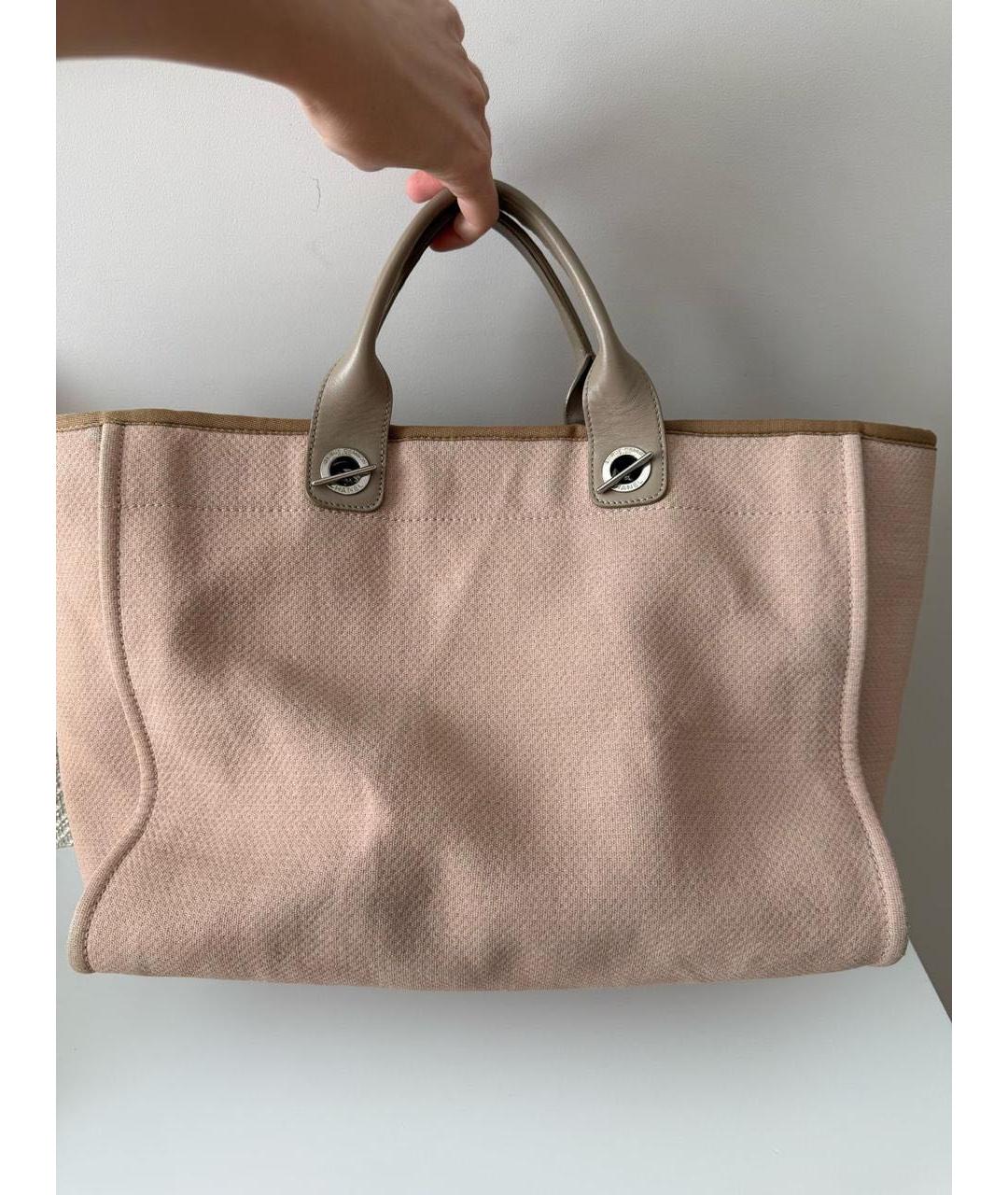 CHANEL Коралловая сумка тоут, фото 2