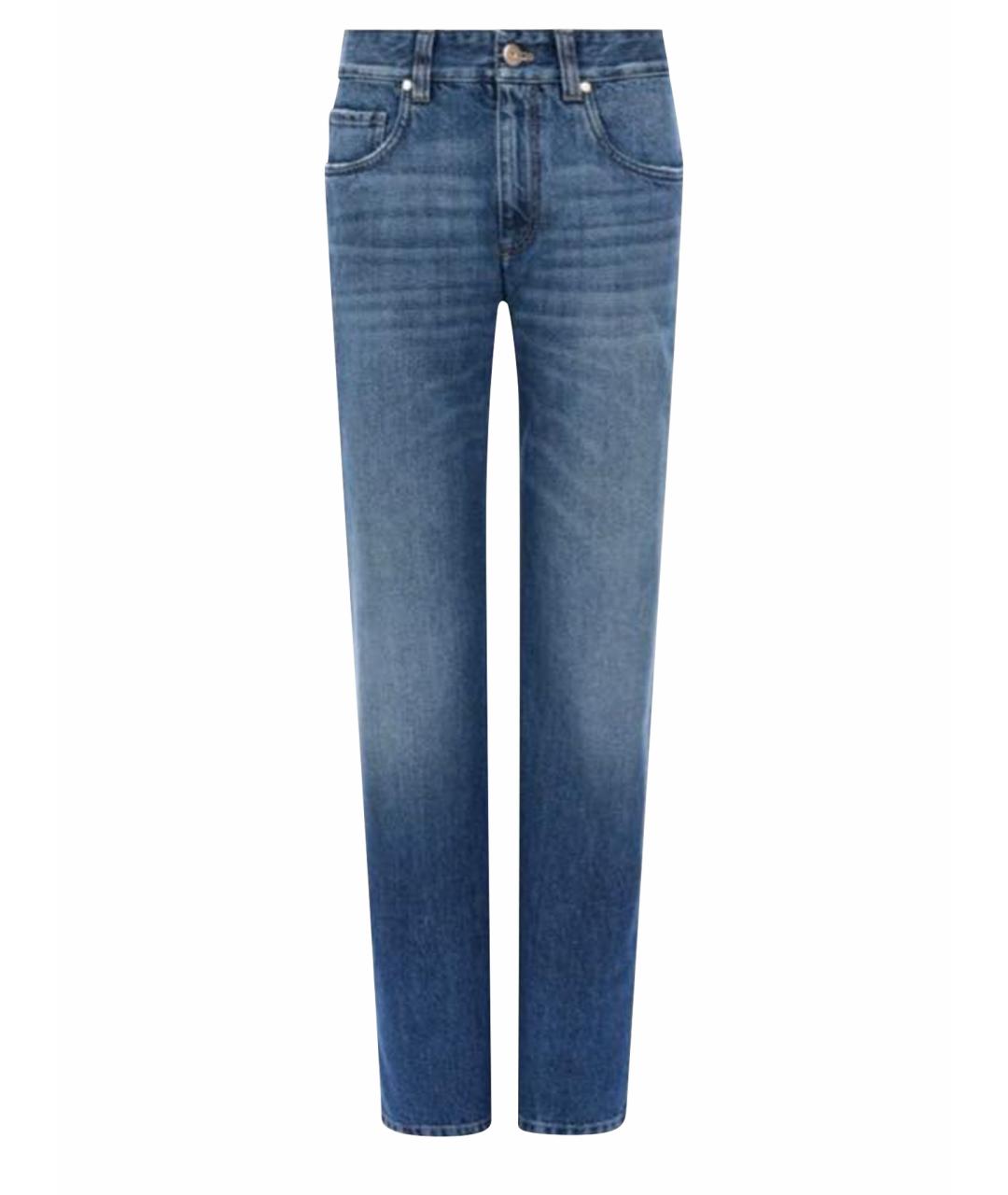 BRUNELLO CUCINELLI Хлопко-эластановые джинсы слим, фото 1