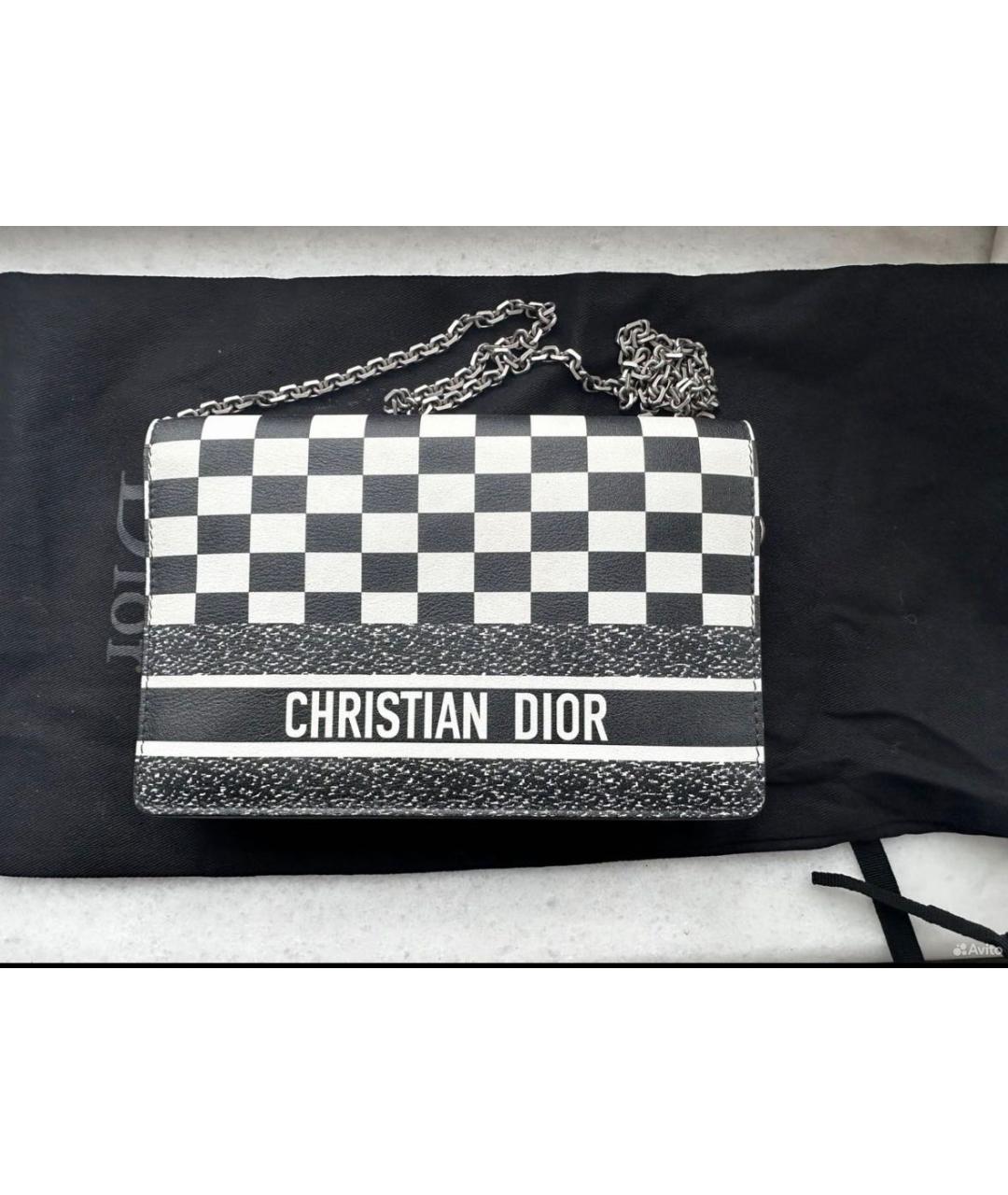 CHRISTIAN DIOR Мульти кожаная сумка через плечо, фото 6