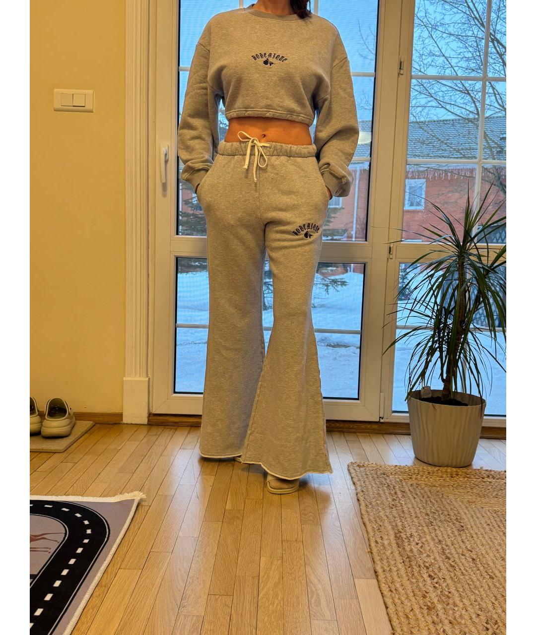 BOHEMIQUE Серый хлопковый спортивные костюмы, фото 2