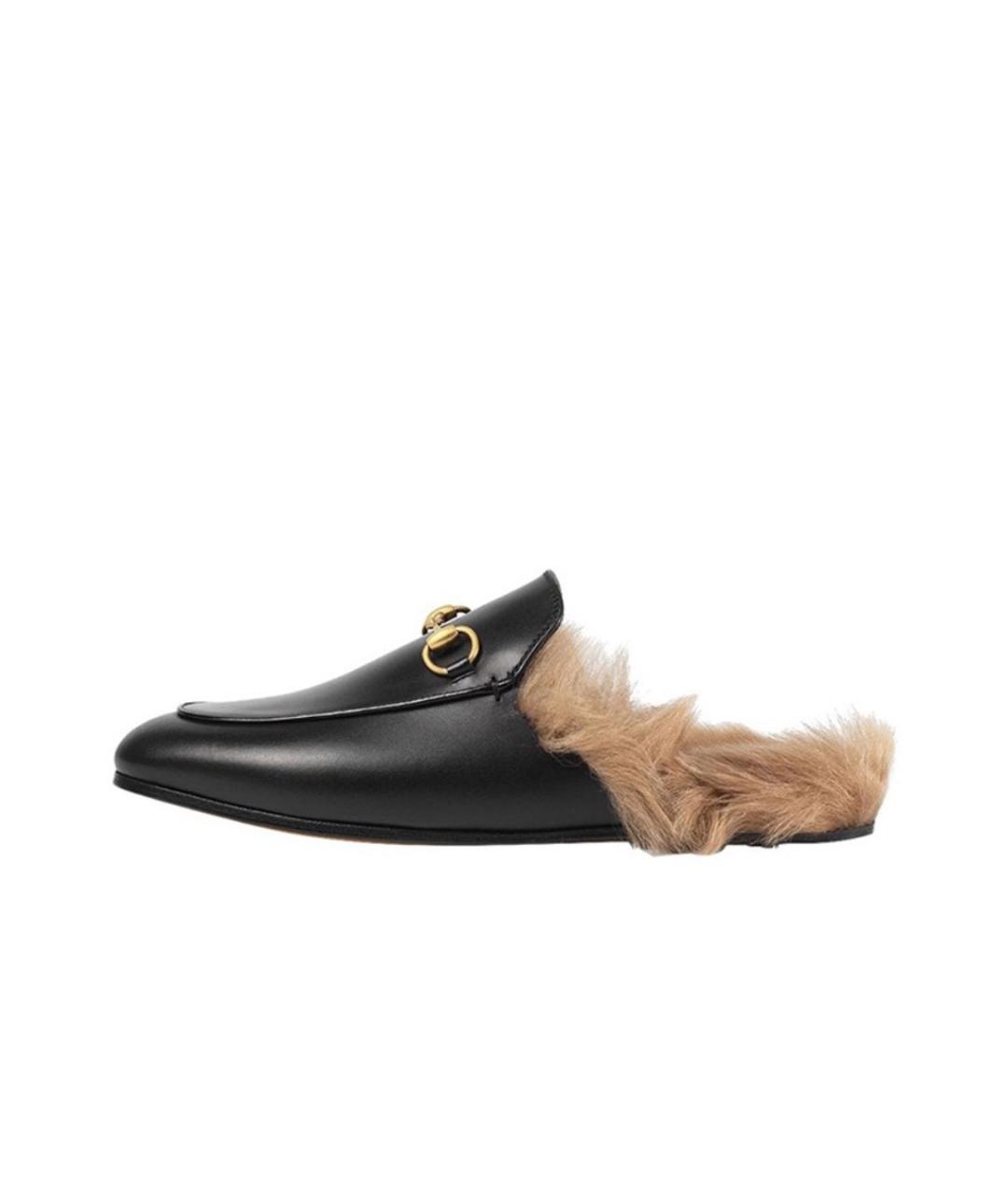 GUCCI Черные мюли, фото 9