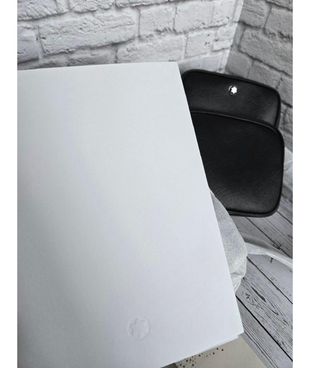 MONTBLANC Черная кожаная сумка на плечо, фото 6