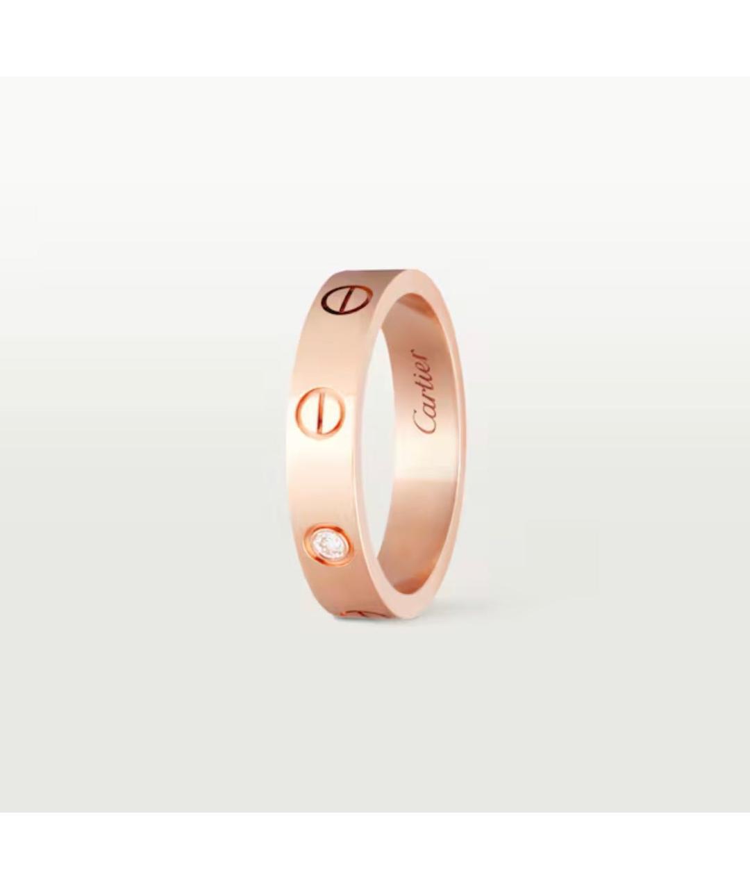 CARTIER Золотое кольцо из розового золота, фото 4