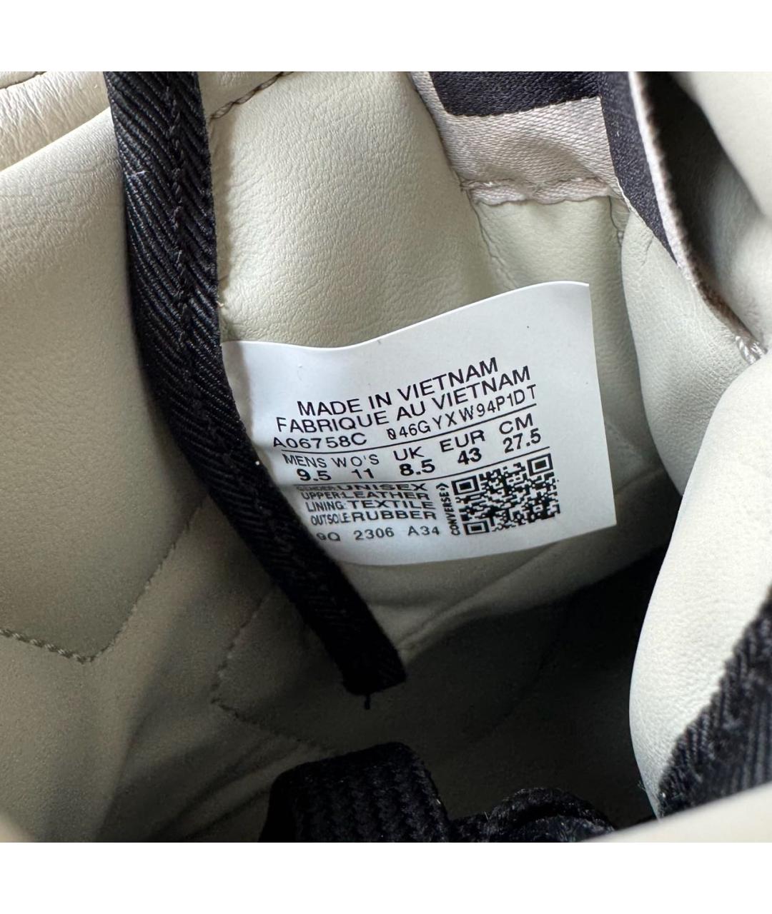 RICK OWENS DRKSHDW Кожаные высокие кроссовки / кеды, фото 7