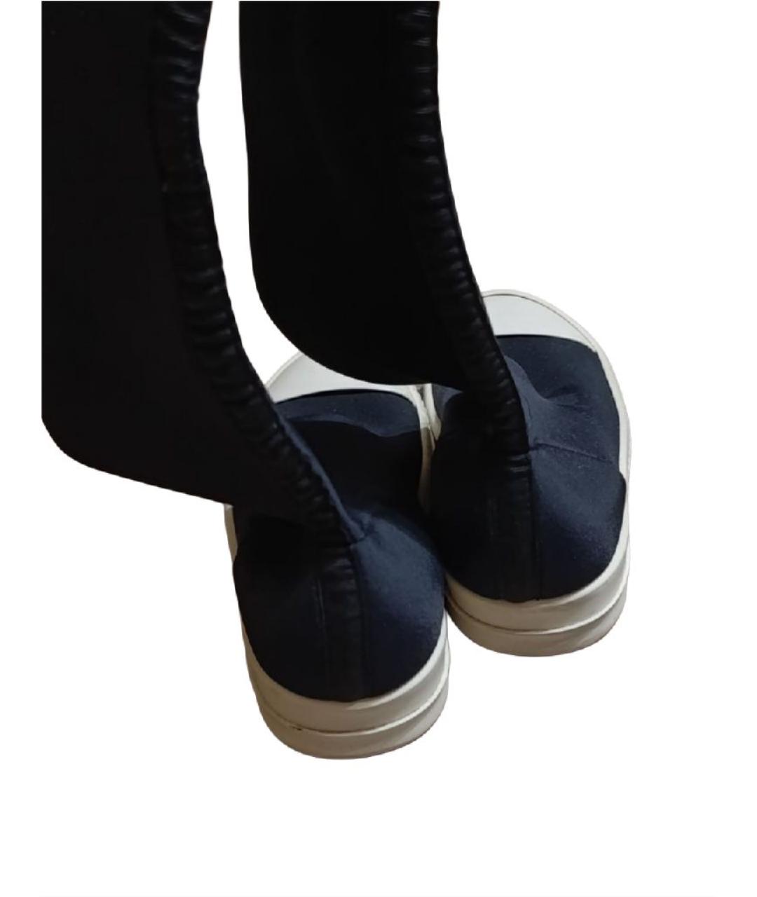 RICK OWENS DRKSHDW Черные ботфорты, фото 4