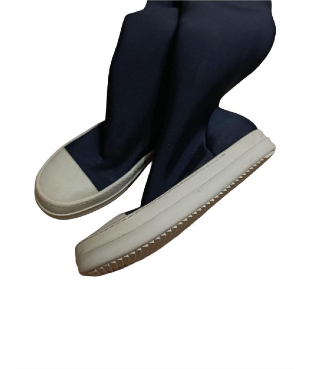 RICK OWENS DRKSHDW Черные ботфорты, фото 6