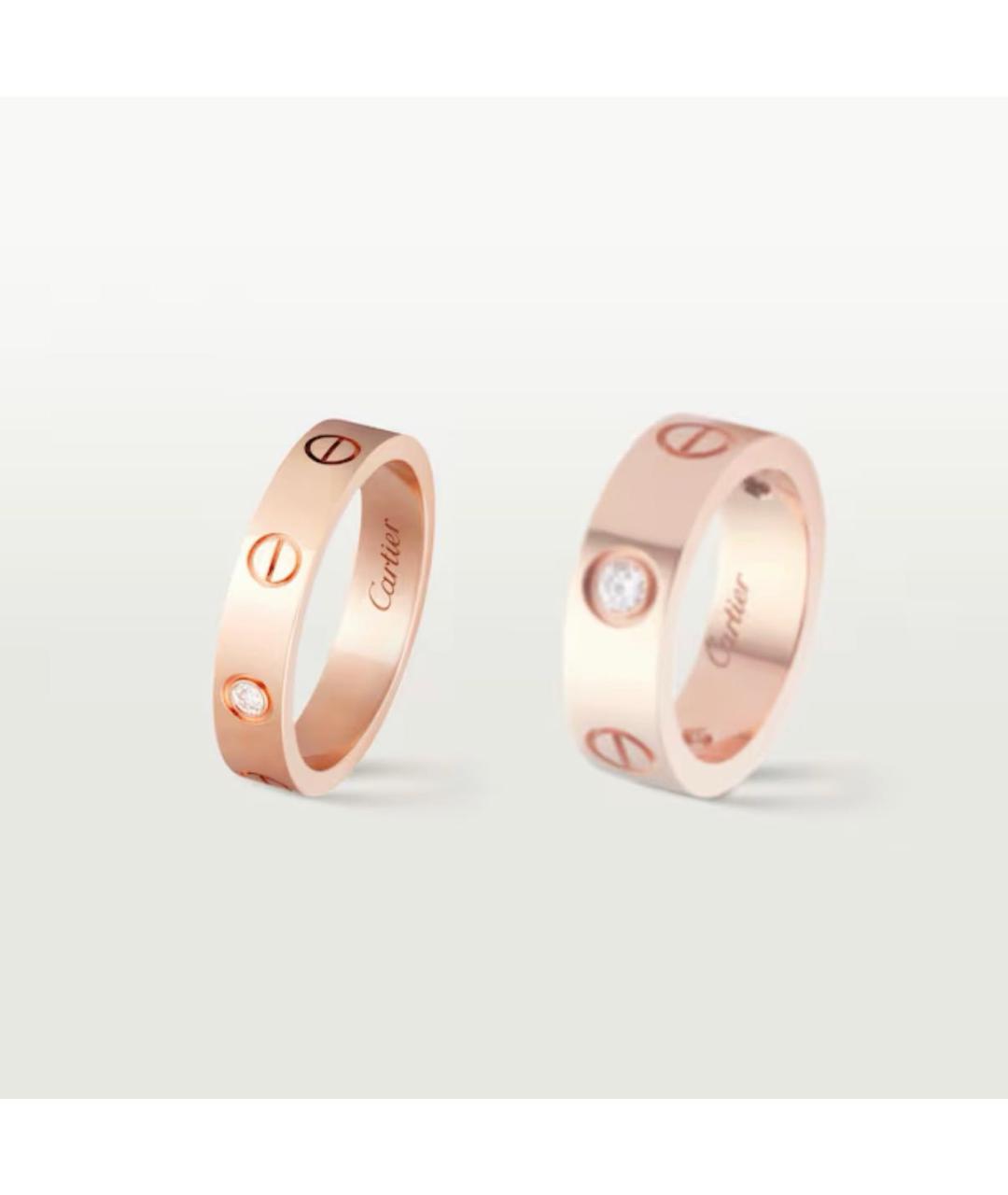 CARTIER Золотое кольцо из розового золота, фото 2