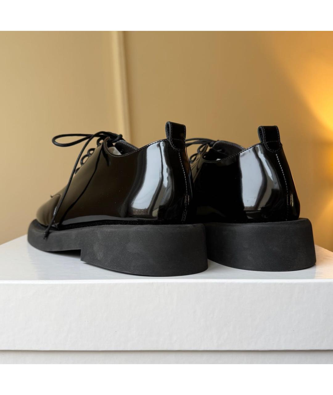 MARSELL Черные кожаные ботинки, фото 4