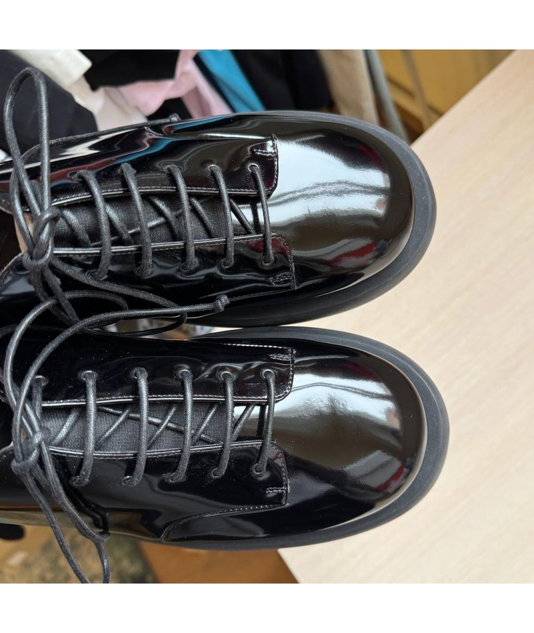 MARSELL Черные кожаные ботинки, фото 6